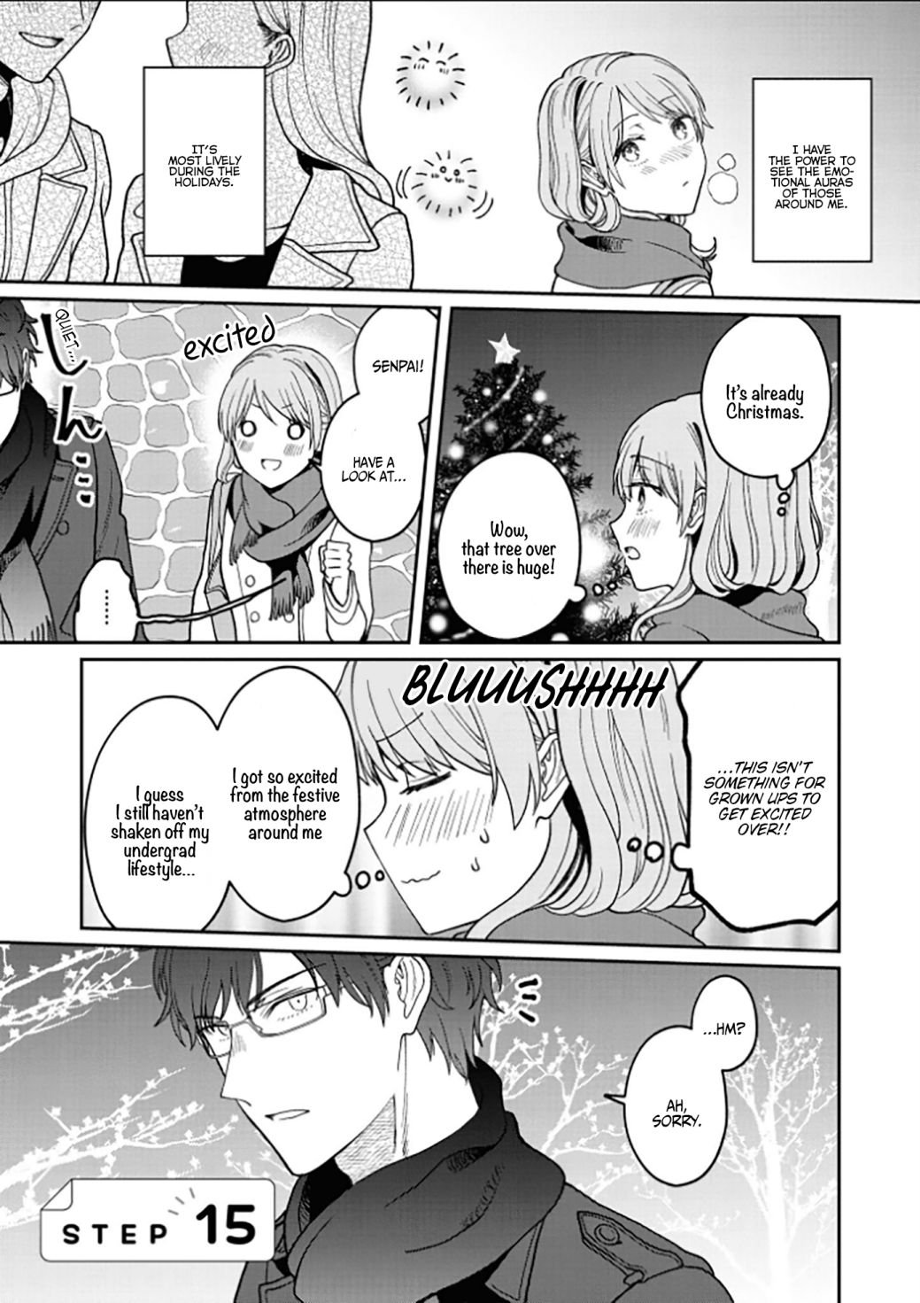 Kuuki ga "Yomeru" Shinnyushain to Buaiso na Senpai no Hanashi chapter 15 page 2