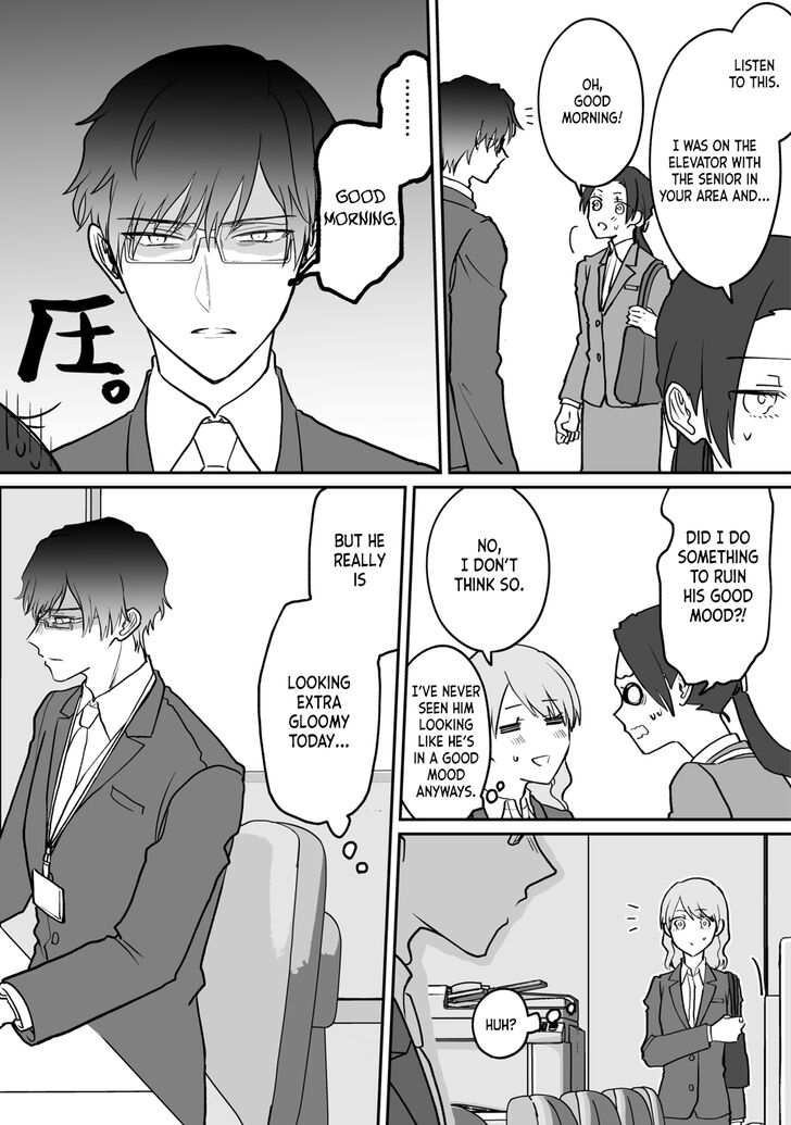 Kuuki ga "Yomeru" Shinnyushain to Buaiso na Senpai no Hanashi chapter 2 page 2