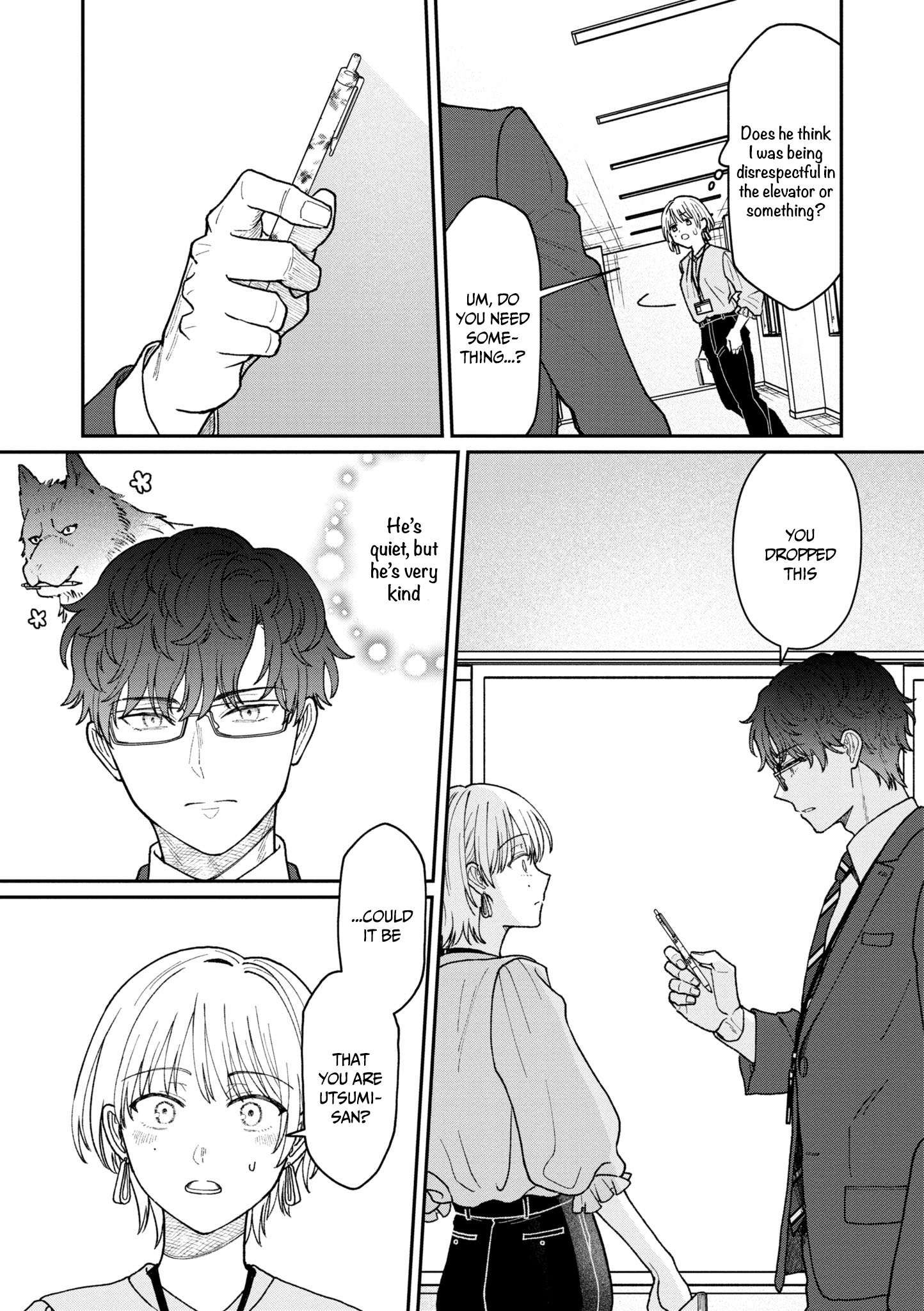 Kuuki ga "Yomeru" Shinnyushain to Buaiso na Senpai no Hanashi chapter 22 page 4