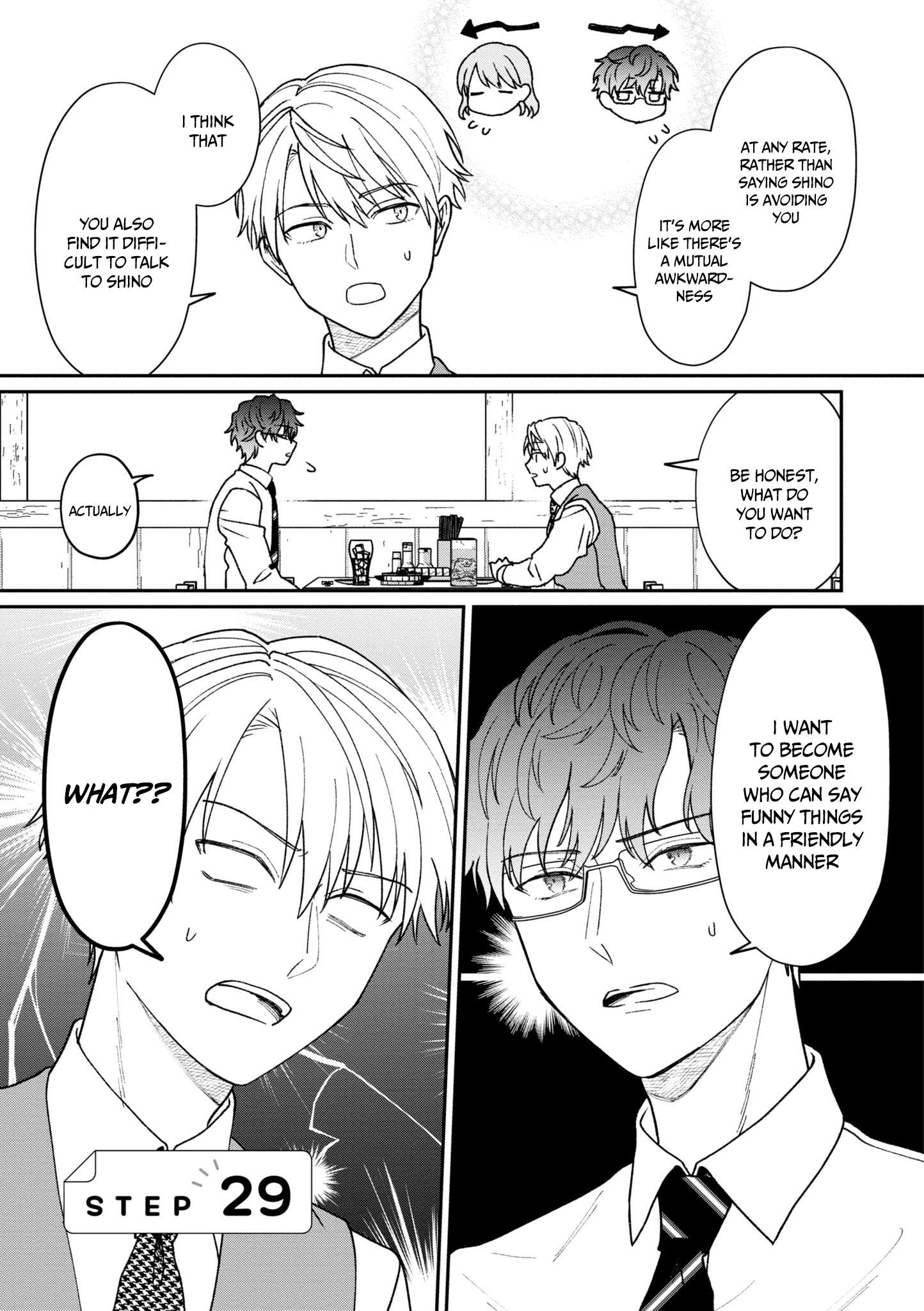 Kuuki ga "Yomeru" Shinnyushain to Buaiso na Senpai no Hanashi chapter 29 page 2