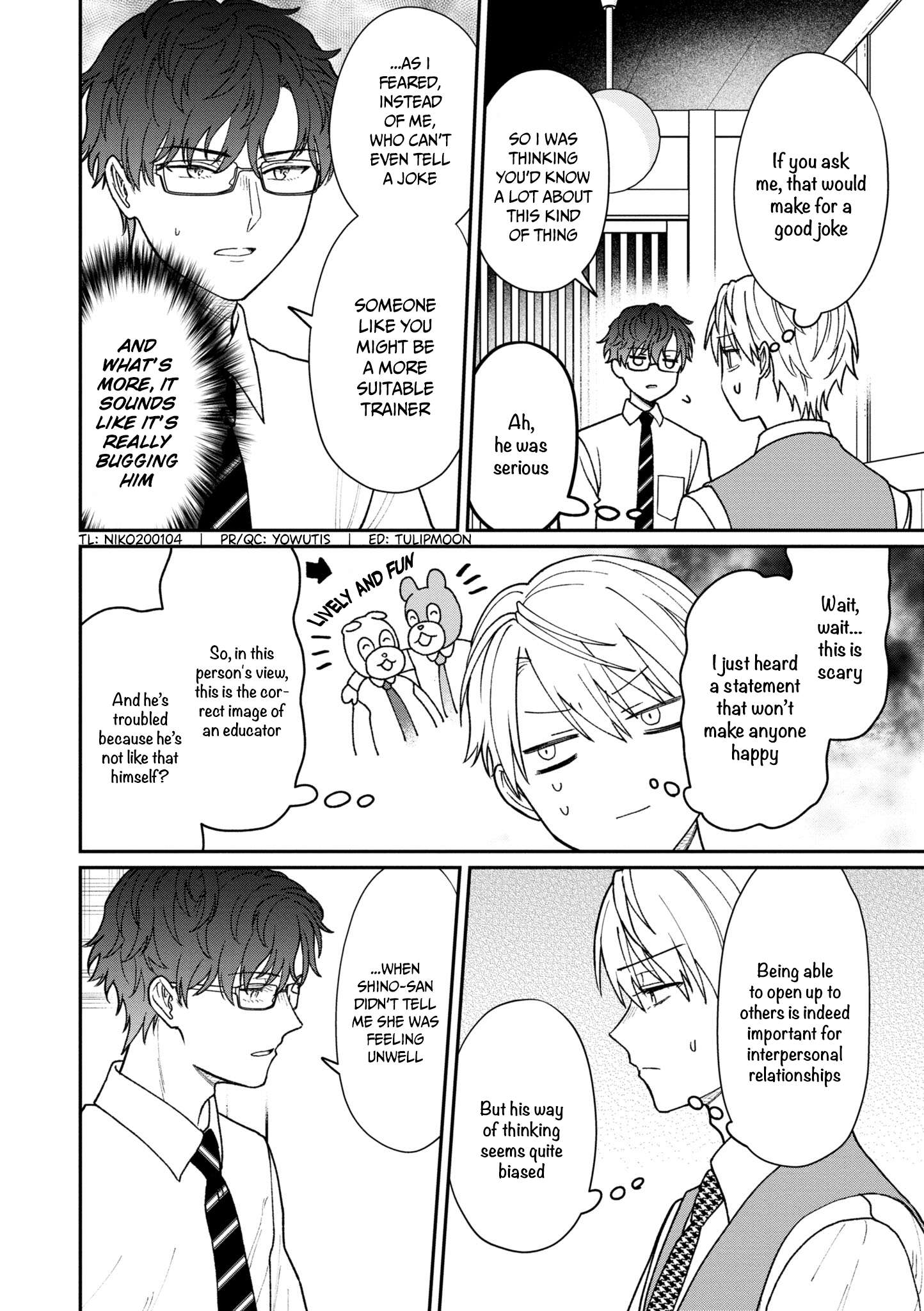 Kuuki ga "Yomeru" Shinnyushain to Buaiso na Senpai no Hanashi chapter 29 page 3