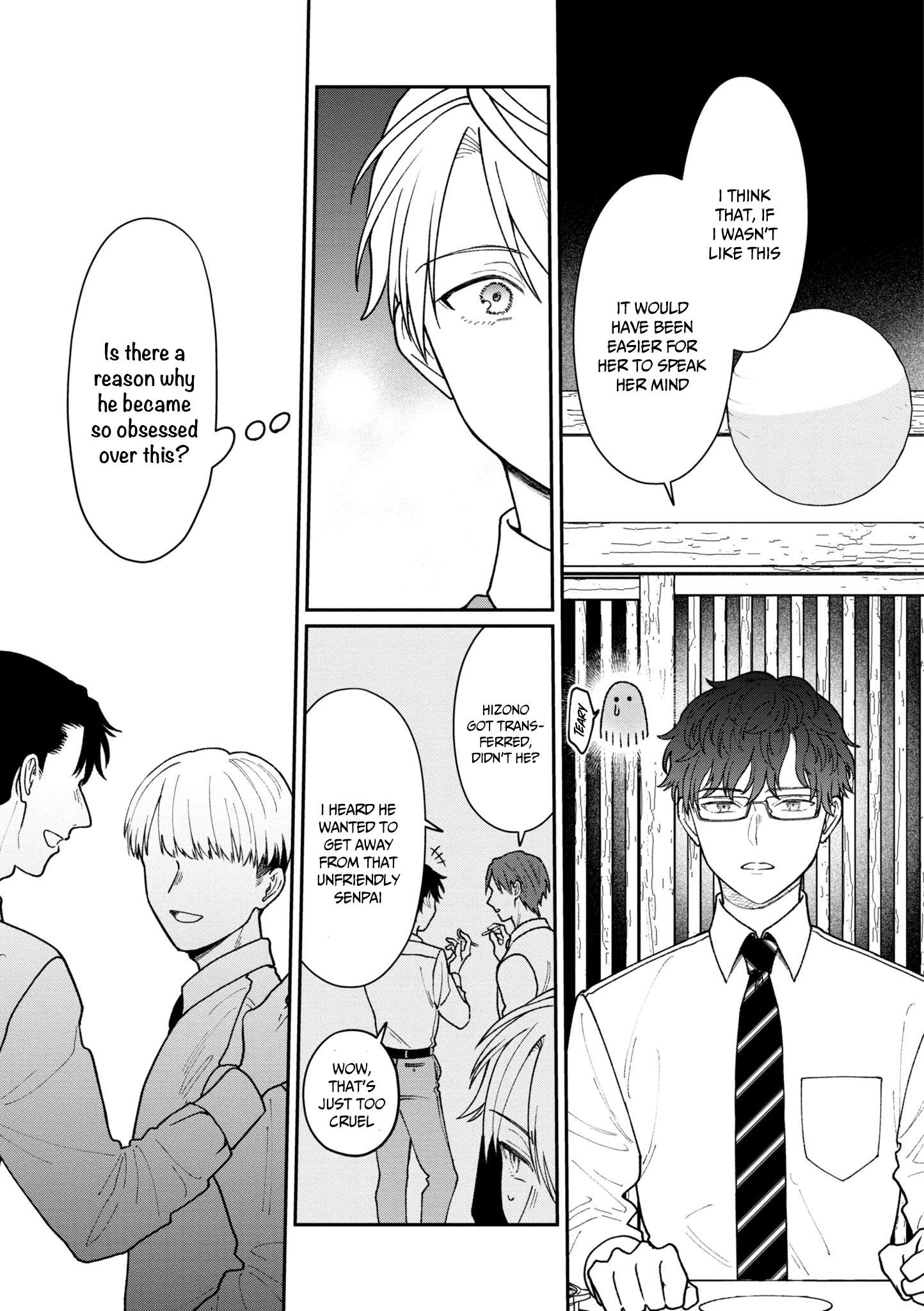 Kuuki ga "Yomeru" Shinnyushain to Buaiso na Senpai no Hanashi chapter 29 page 4