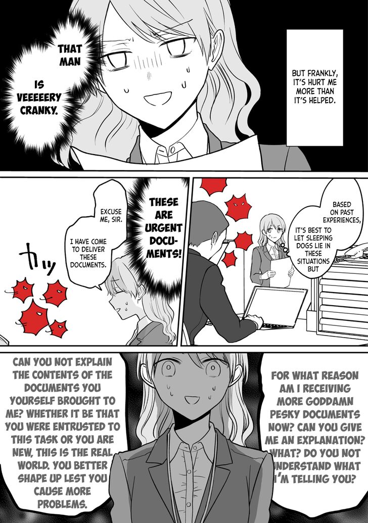 Kuuki ga "Yomeru" Shinnyushain to Buaiso na Senpai no Hanashi chapter 3 page 2