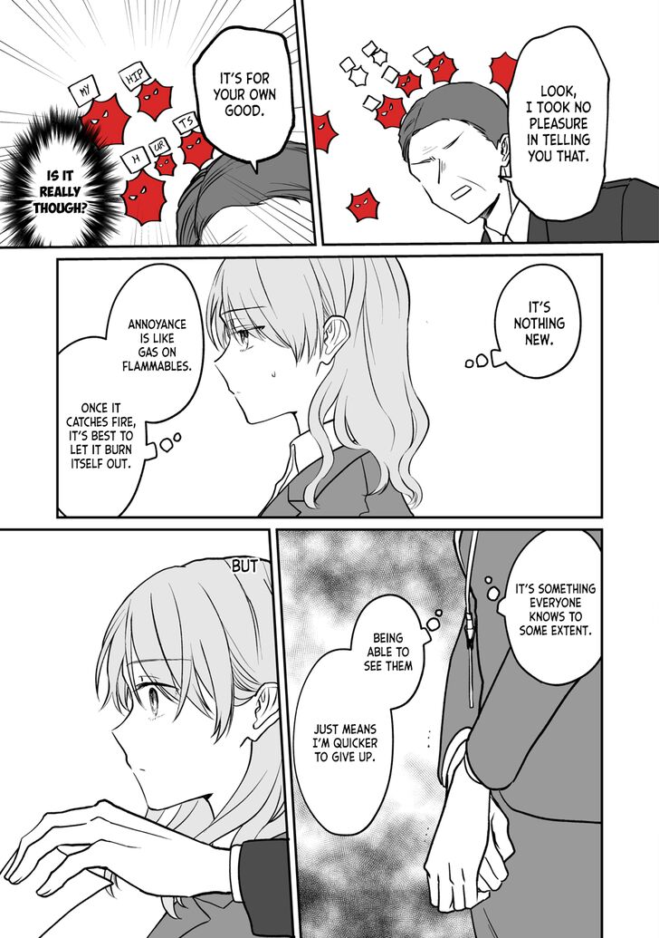 Kuuki ga "Yomeru" Shinnyushain to Buaiso na Senpai no Hanashi chapter 3 page 3