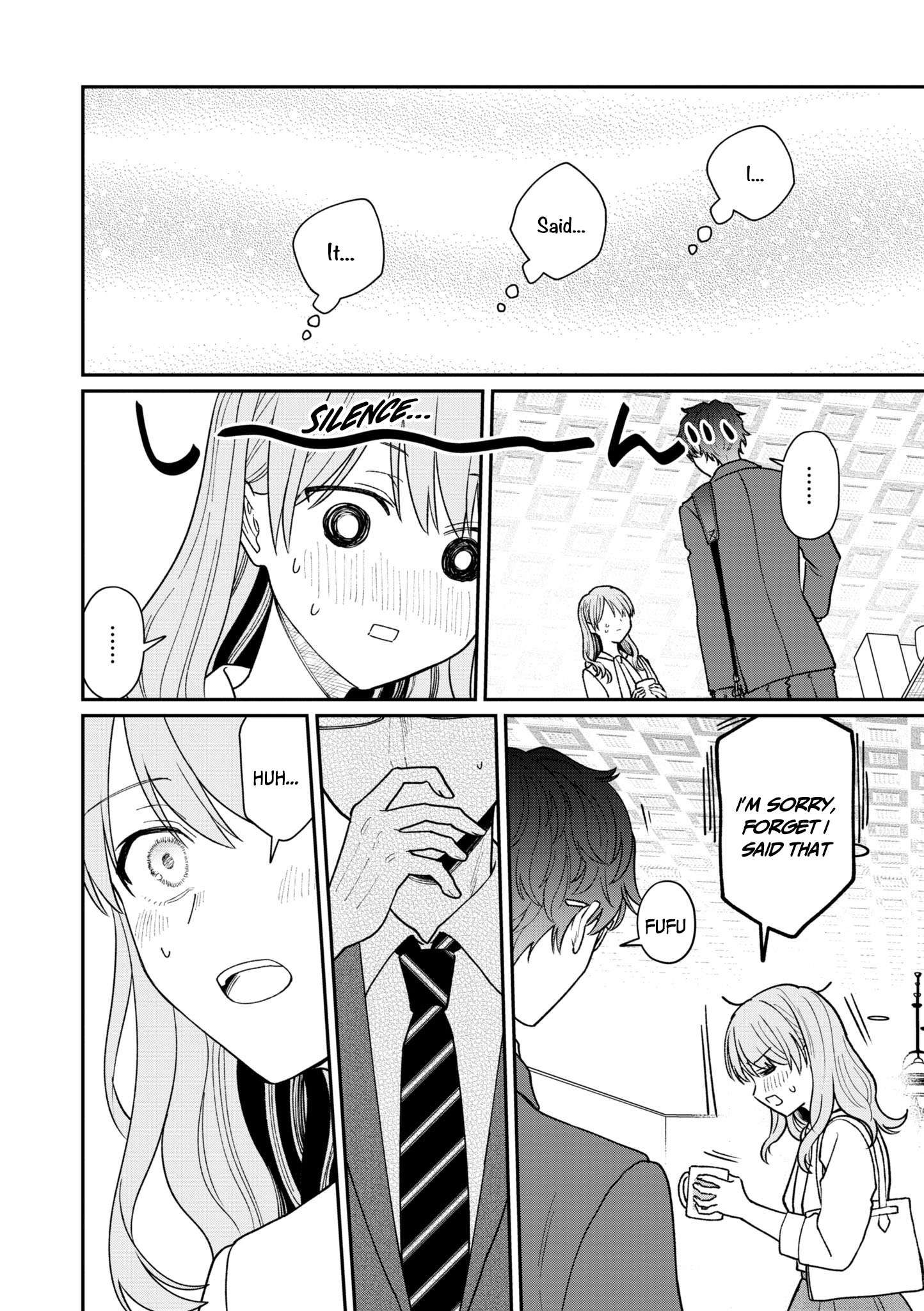 Kuuki ga "Yomeru" Shinnyushain to Buaiso na Senpai no Hanashi chapter 32.5 page 9