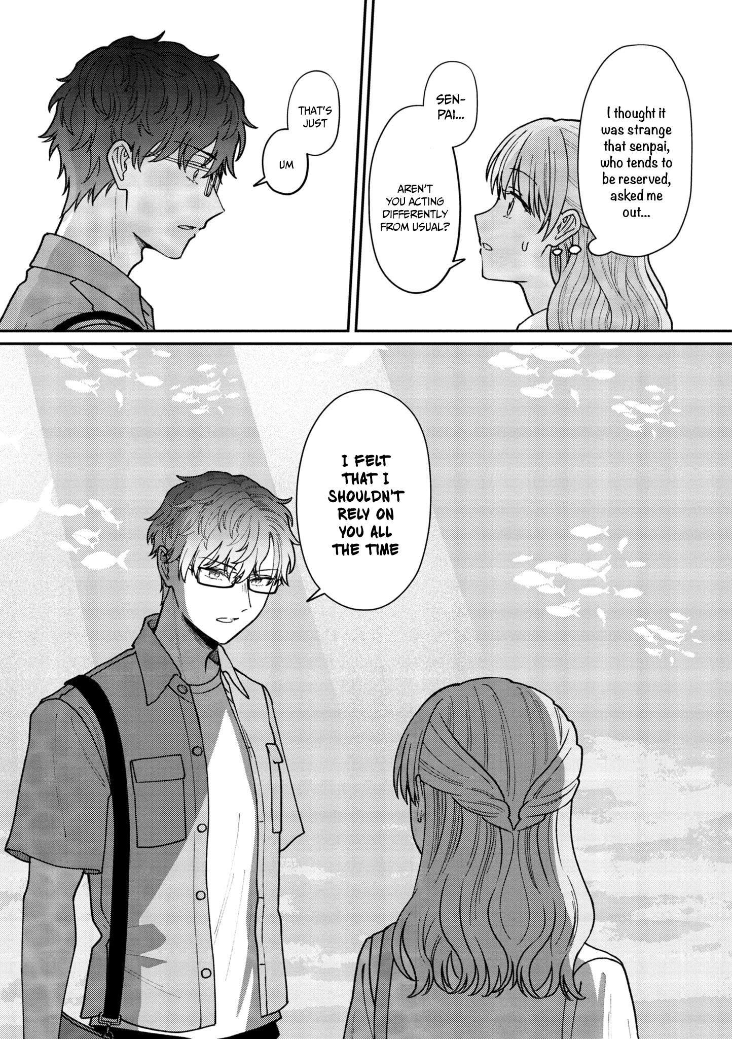 Kuuki ga "Yomeru" Shinnyushain to Buaiso na Senpai no Hanashi chapter 32 page 6