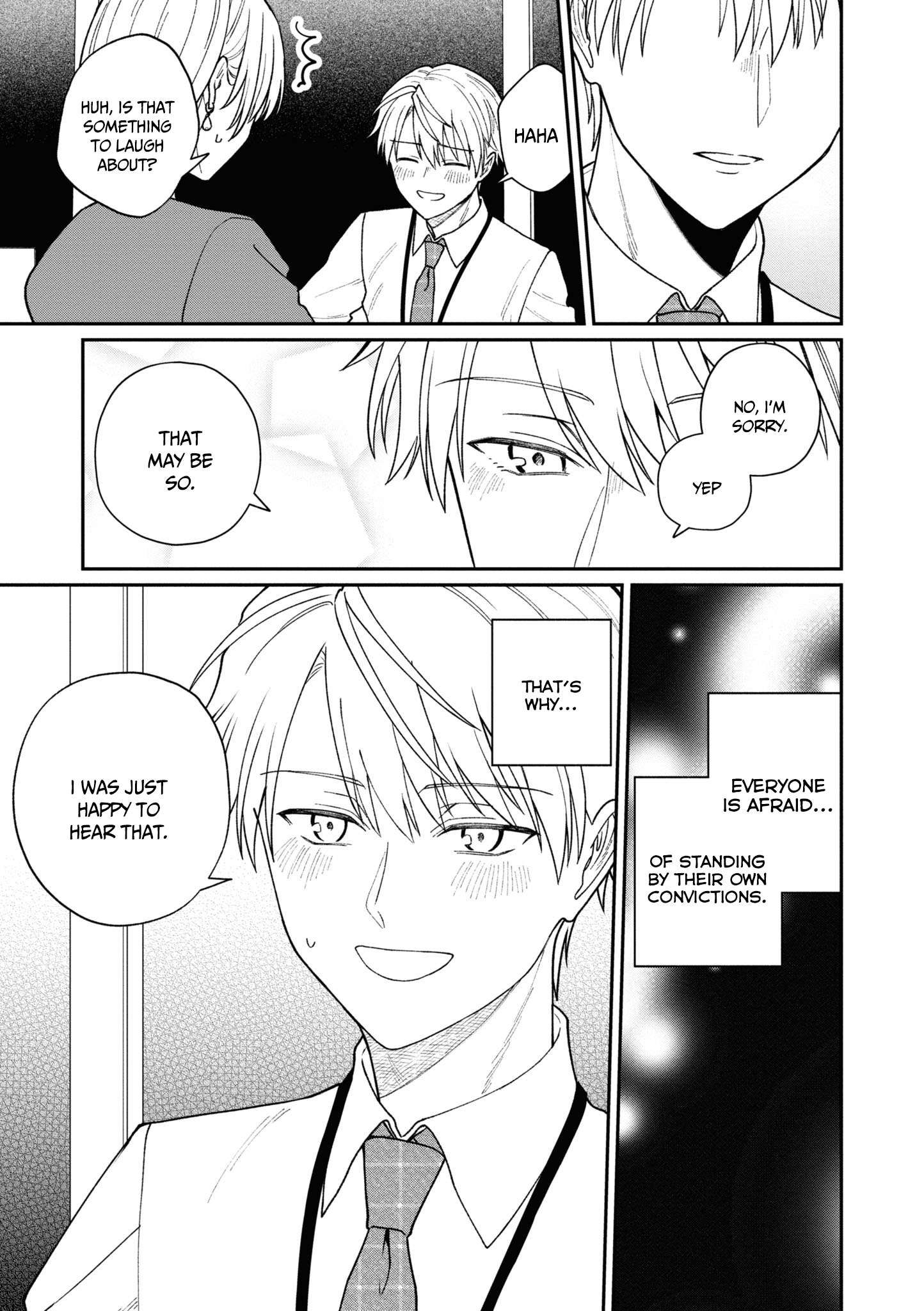 Kuuki ga "Yomeru" Shinnyushain to Buaiso na Senpai no Hanashi chapter 35 page 16