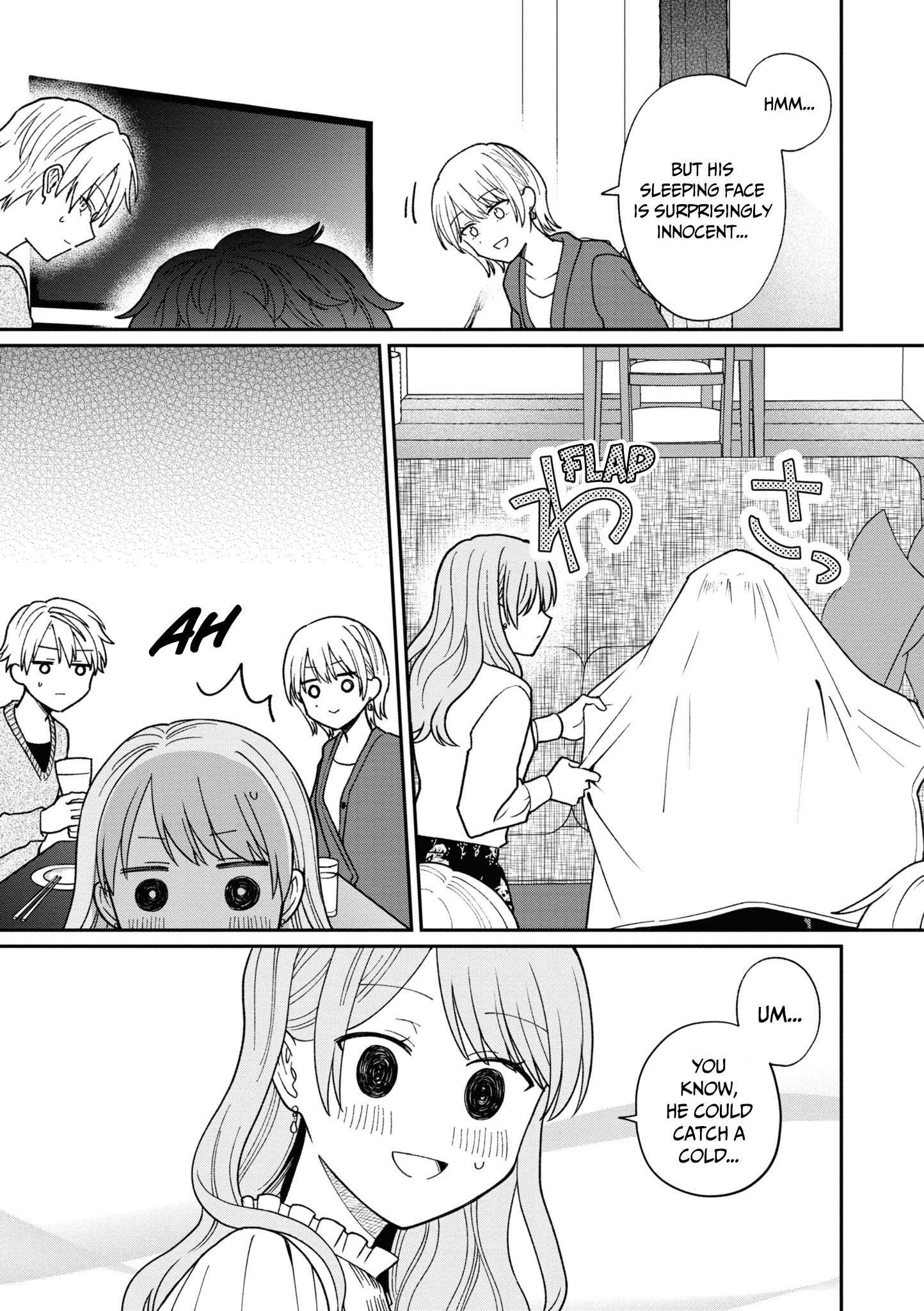 Kuuki ga "Yomeru" Shinnyushain to Buaiso na Senpai no Hanashi chapter 38 page 6