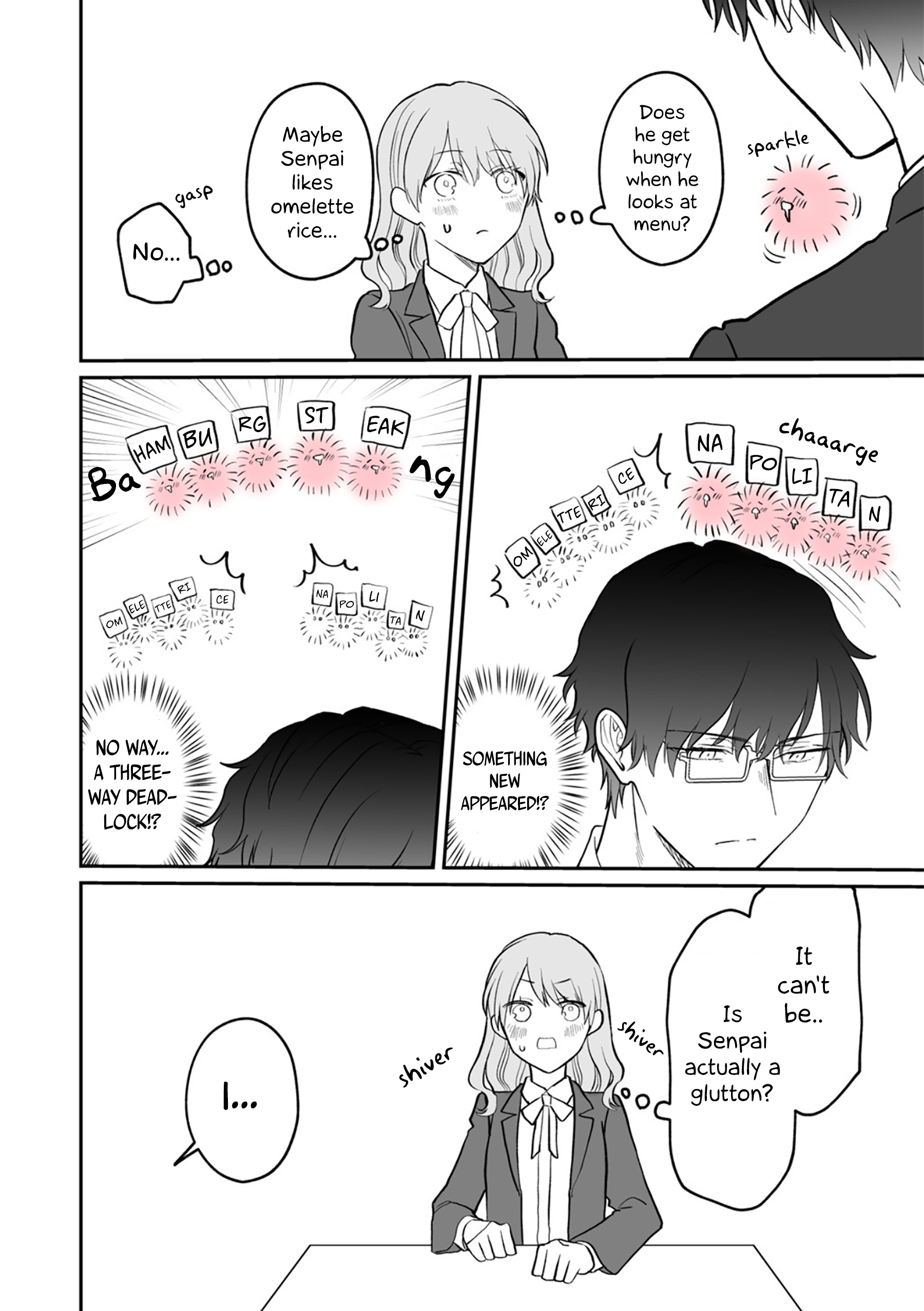 Kuuki ga "Yomeru" Shinnyushain to Buaiso na Senpai no Hanashi chapter 5.1 page 4