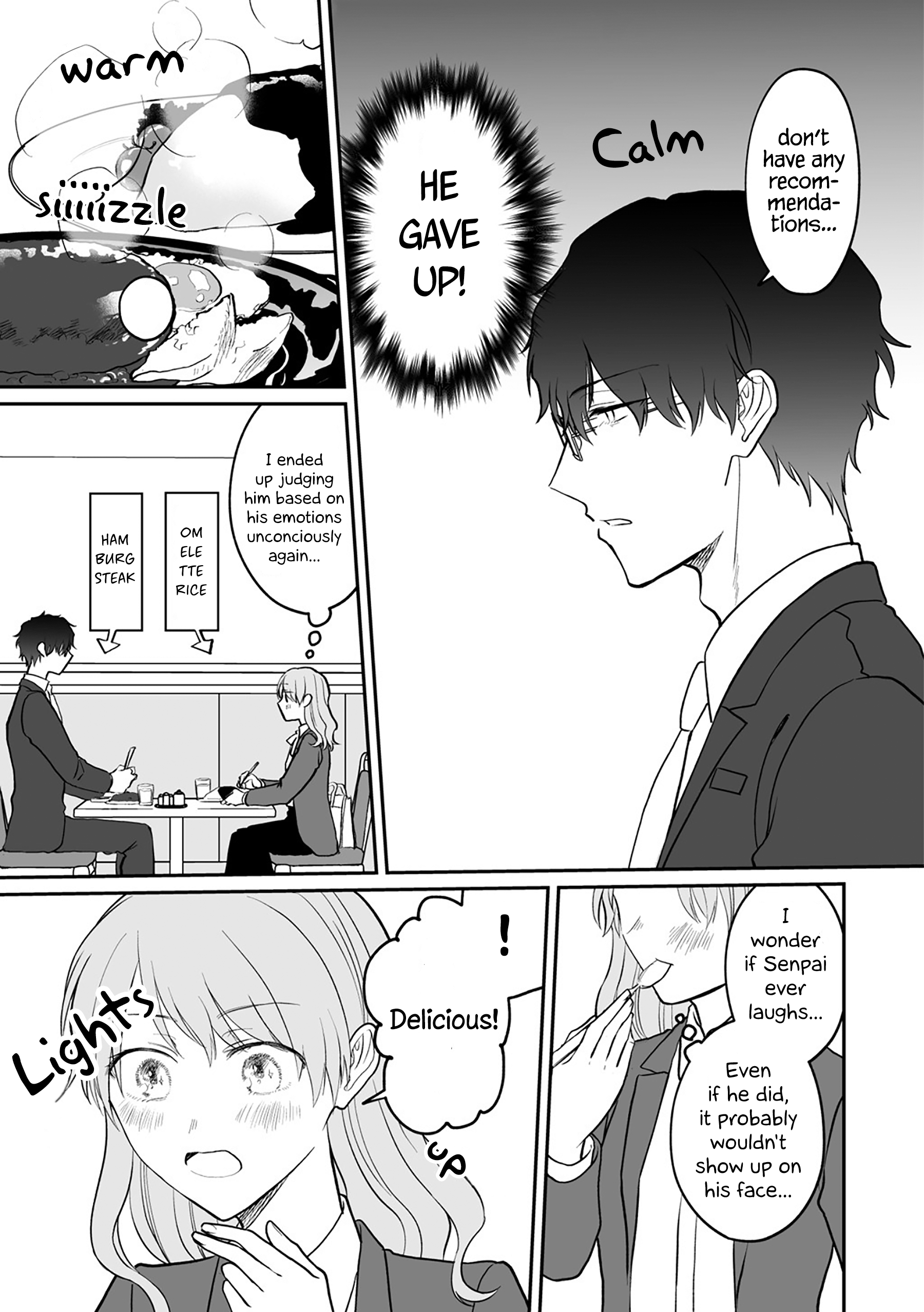 Kuuki ga "Yomeru" Shinnyushain to Buaiso na Senpai no Hanashi chapter 5.1 page 5