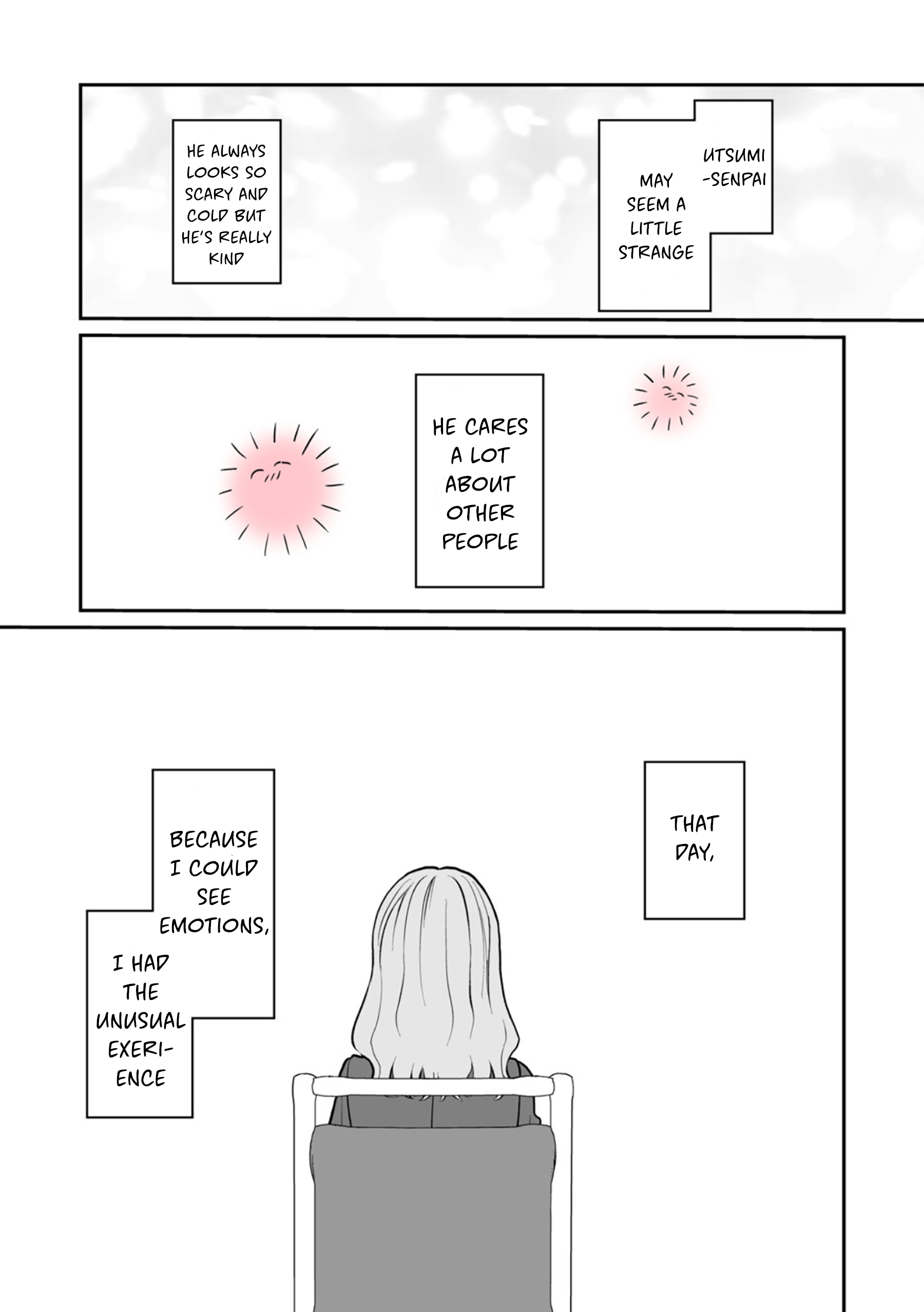 Kuuki ga "Yomeru" Shinnyushain to Buaiso na Senpai no Hanashi chapter 5.1 page 8