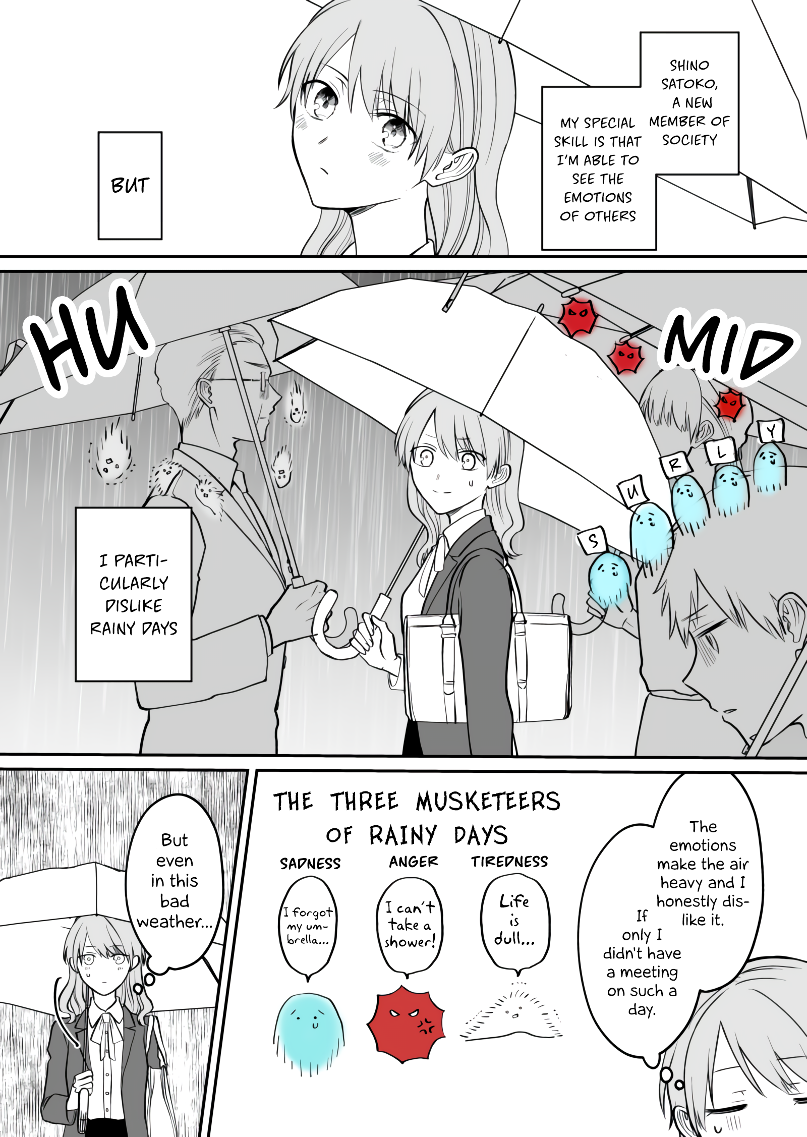 Kuuki ga "Yomeru" Shinnyushain to Buaiso na Senpai no Hanashi chapter 5 page 1