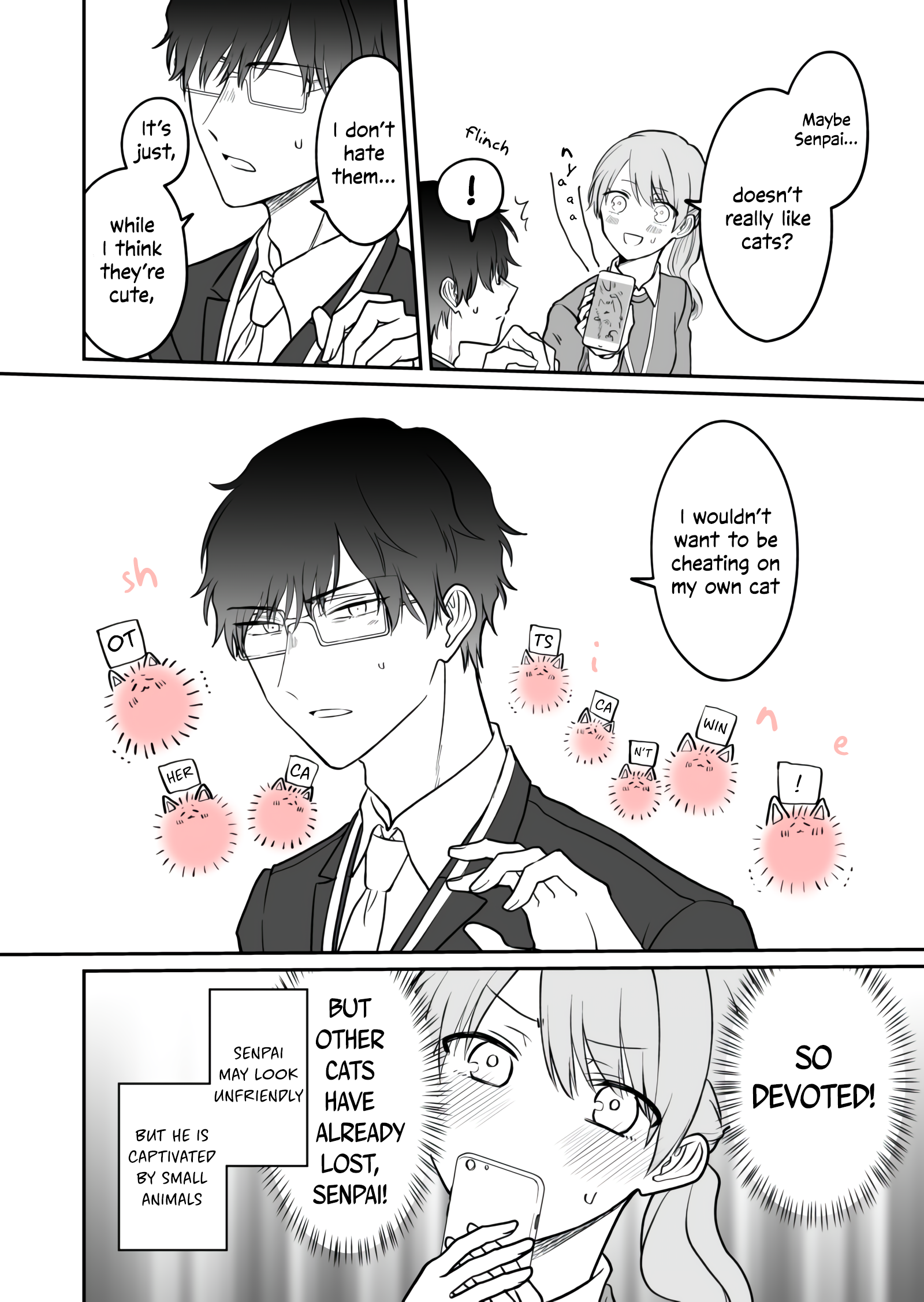 Kuuki ga "Yomeru" Shinnyushain to Buaiso na Senpai no Hanashi chapter 6 page 4