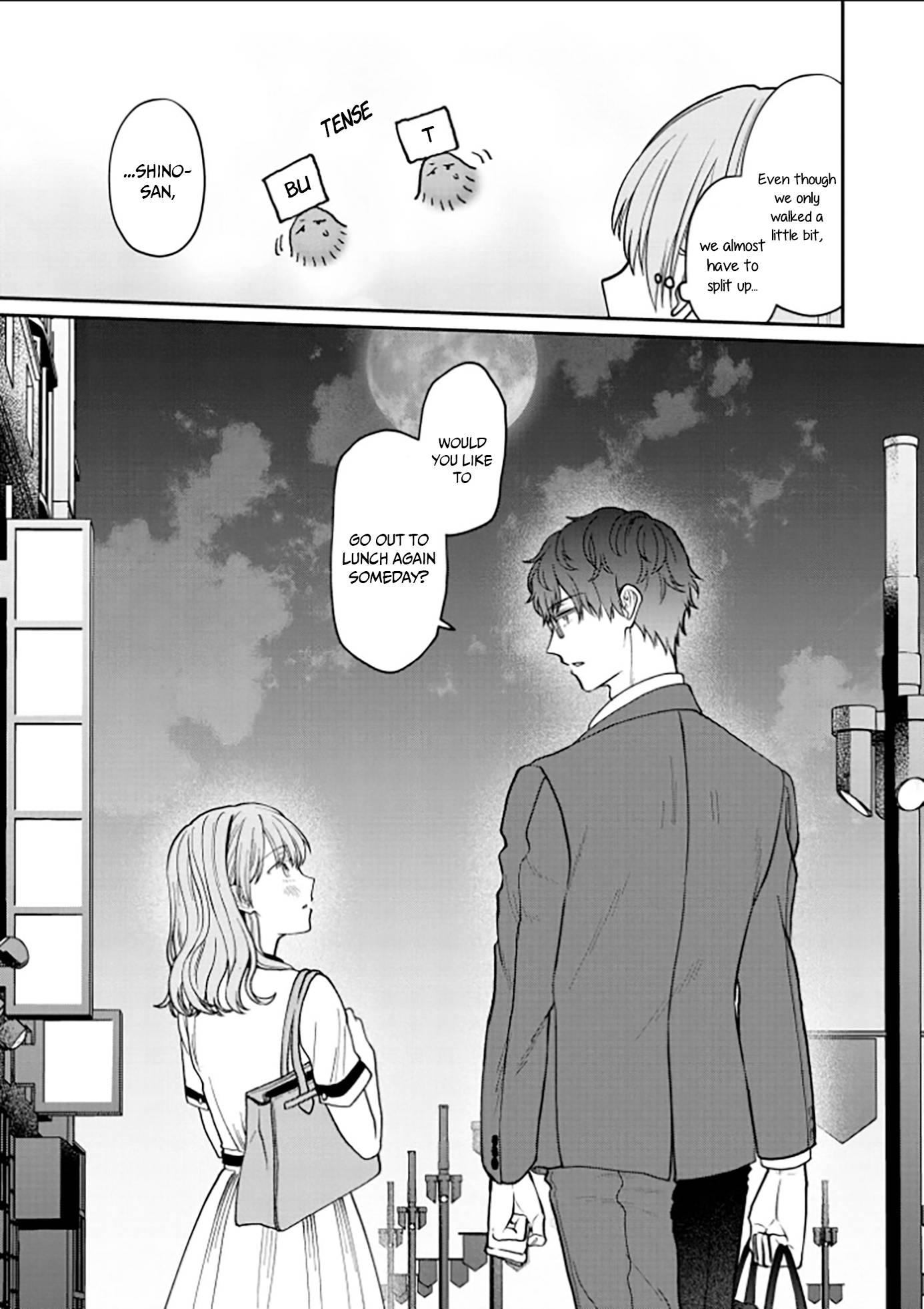 Kuuki ga "Yomeru" Shinnyushain to Buaiso na Senpai no Hanashi chapter 9.5 page 4