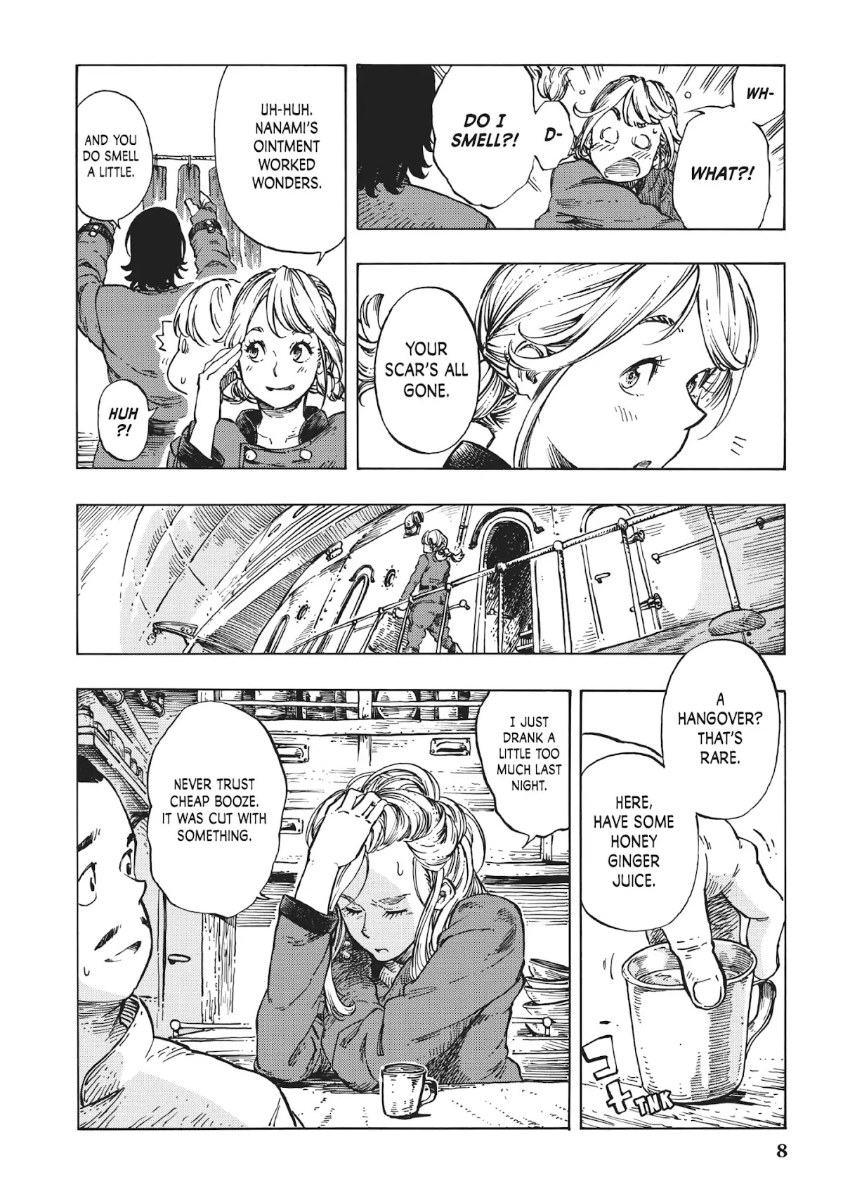 Kuutei Dragons chapter 12 page 8