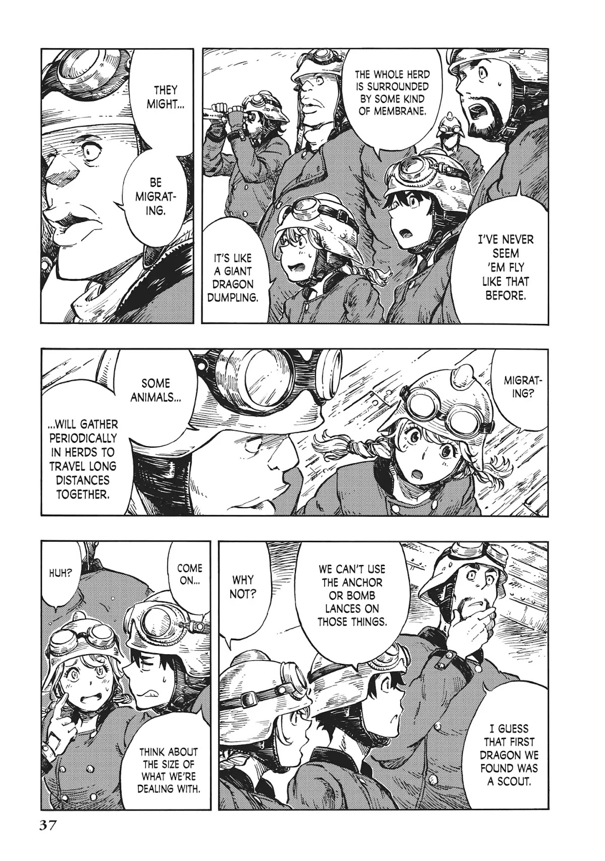 Kuutei Dragons chapter 13 page 3