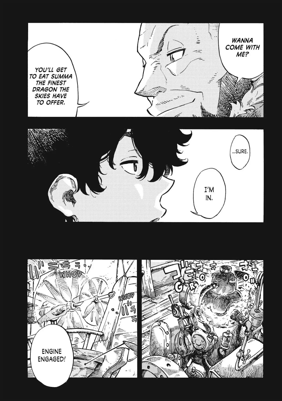 Kuutei Dragons chapter 27 page 34