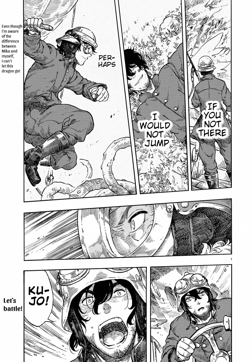 Kuutei Dragons chapter 34 page 1