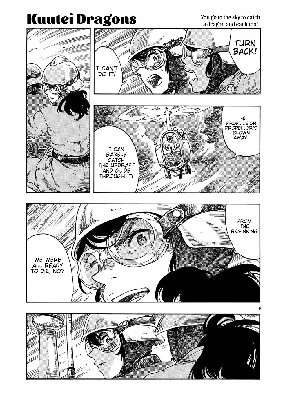 Kuutei Dragons chapter 34 page 9