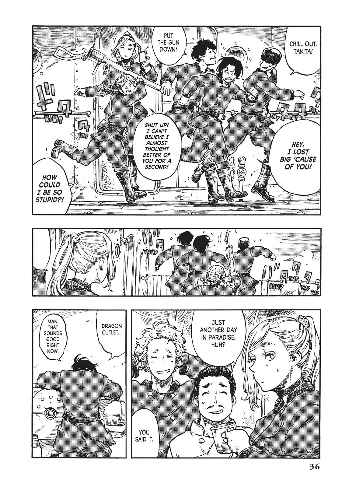 Kuutei Dragons chapter 36 page 36