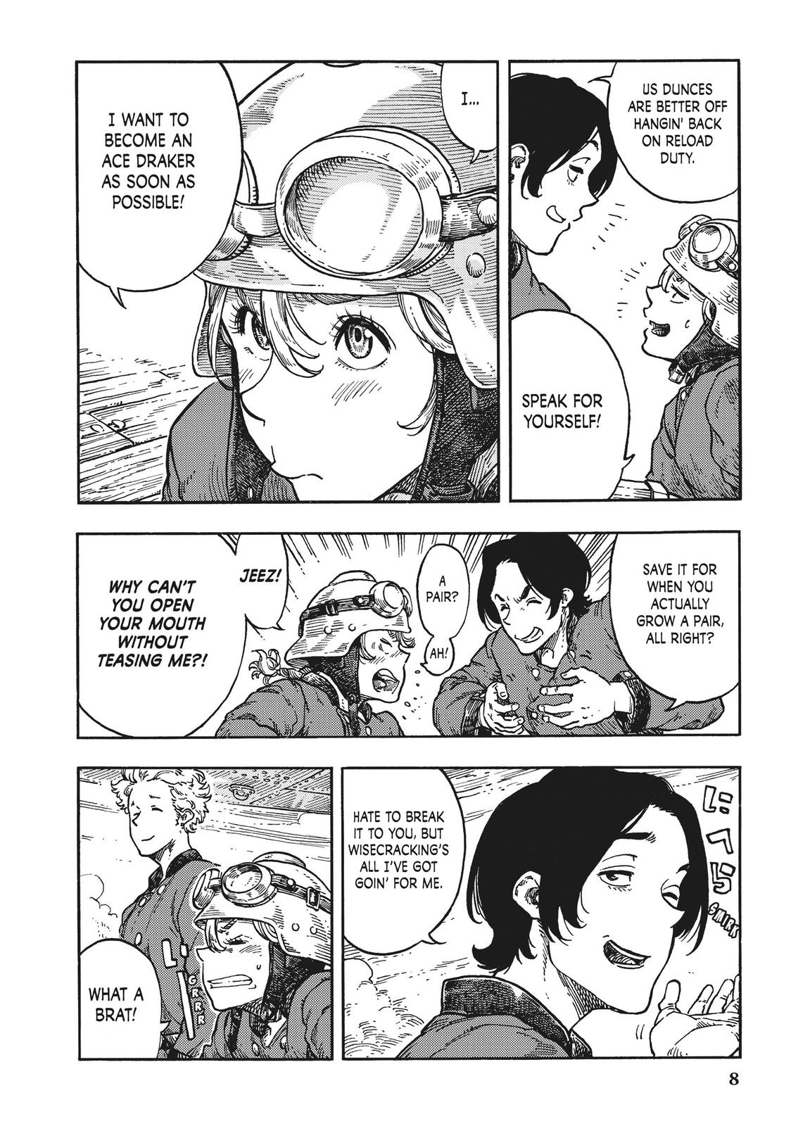 Kuutei Dragons chapter 36 page 8