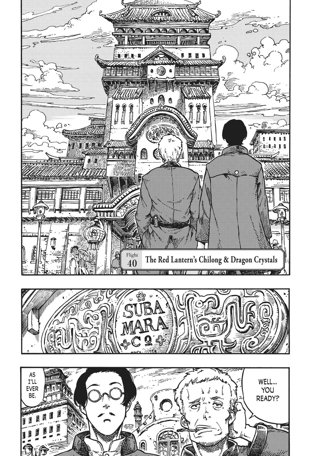 Kuutei Dragons chapter 40 page 1