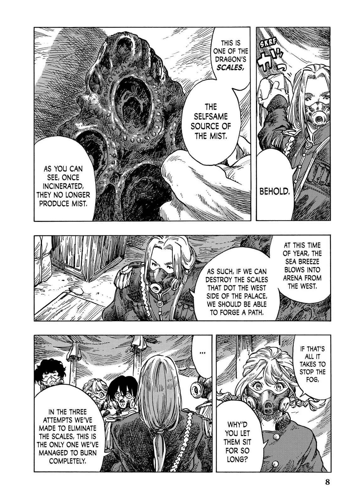 Kuutei Dragons chapter 57 page 8