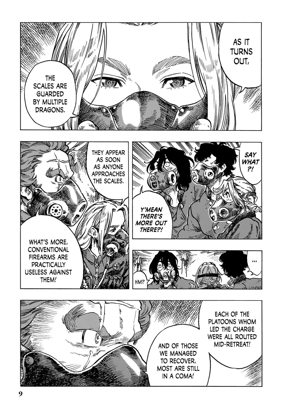 Kuutei Dragons chapter 57 page 9
