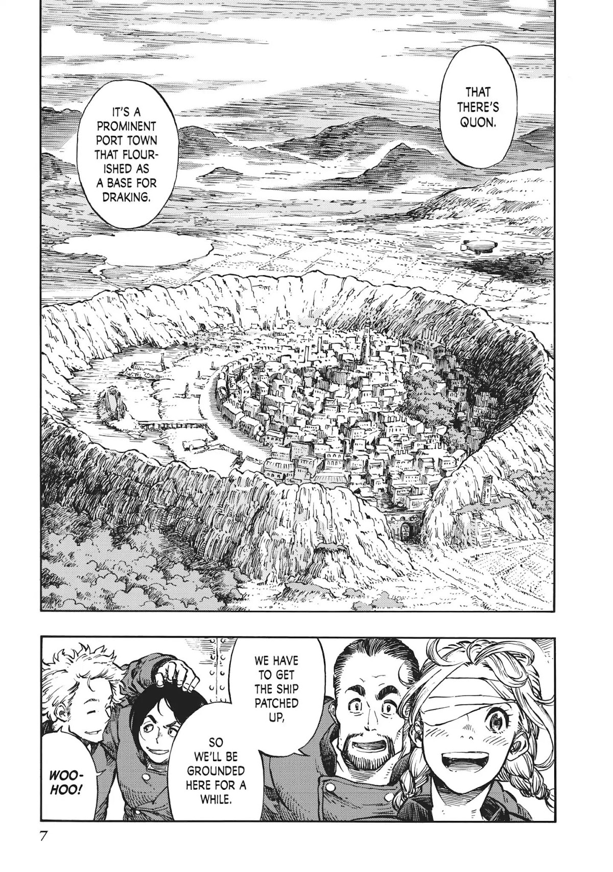Kuutei Dragons chapter 6 page 7