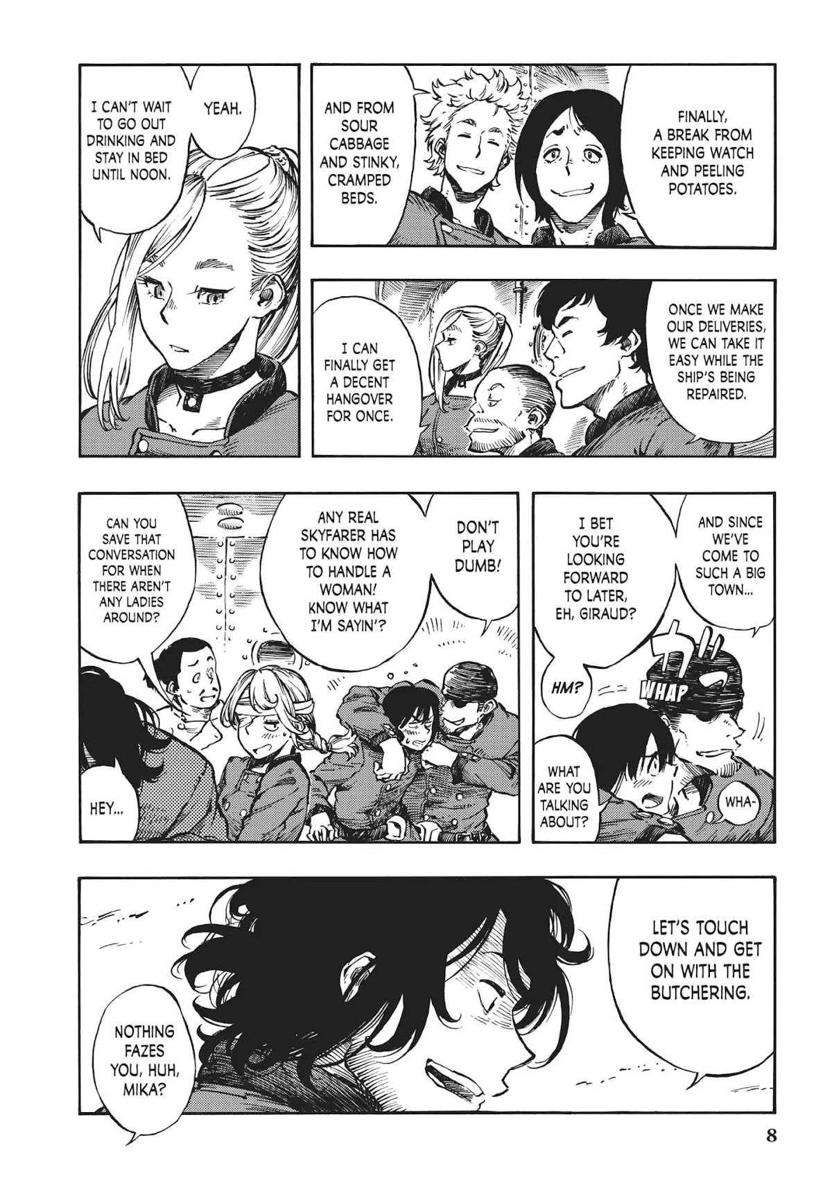 Kuutei Dragons chapter 6 page 8