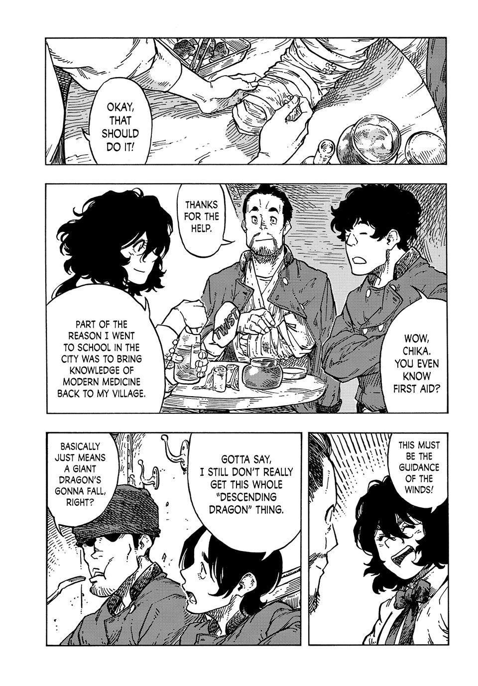 Kuutei Dragons chapter 84 page 12