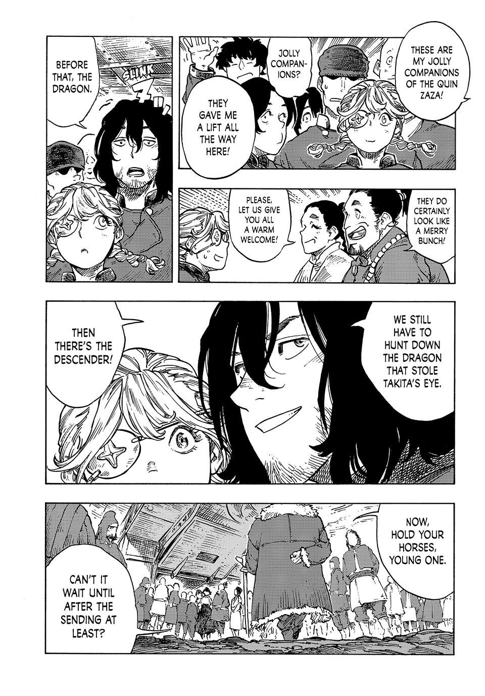 Kuutei Dragons chapter 87 page 8