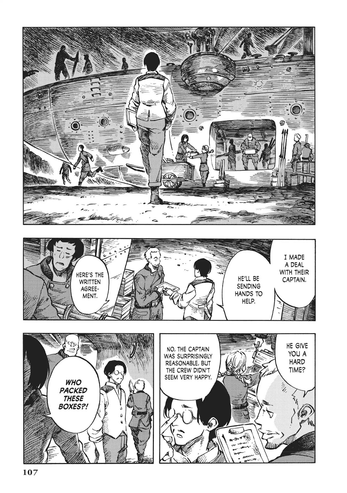 Kuutei Dragons chapter 9 page 1