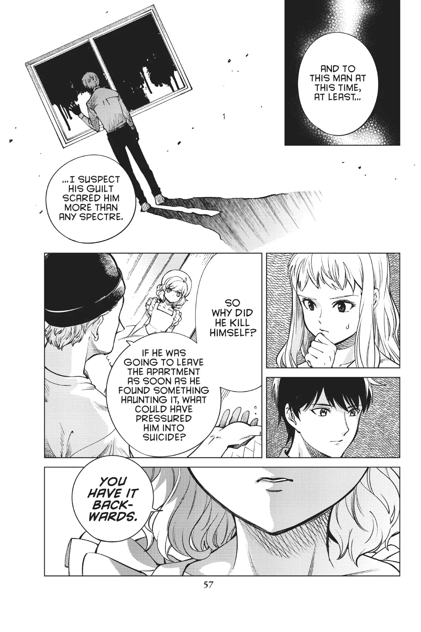 Kyokou Suiri chapter 23 page 57