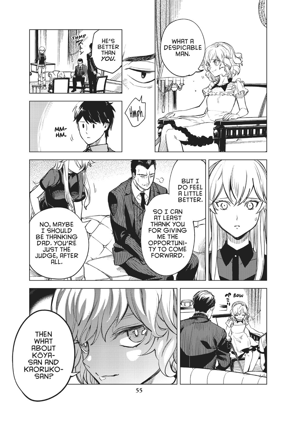 Kyokou Suiri chapter 26 page 56