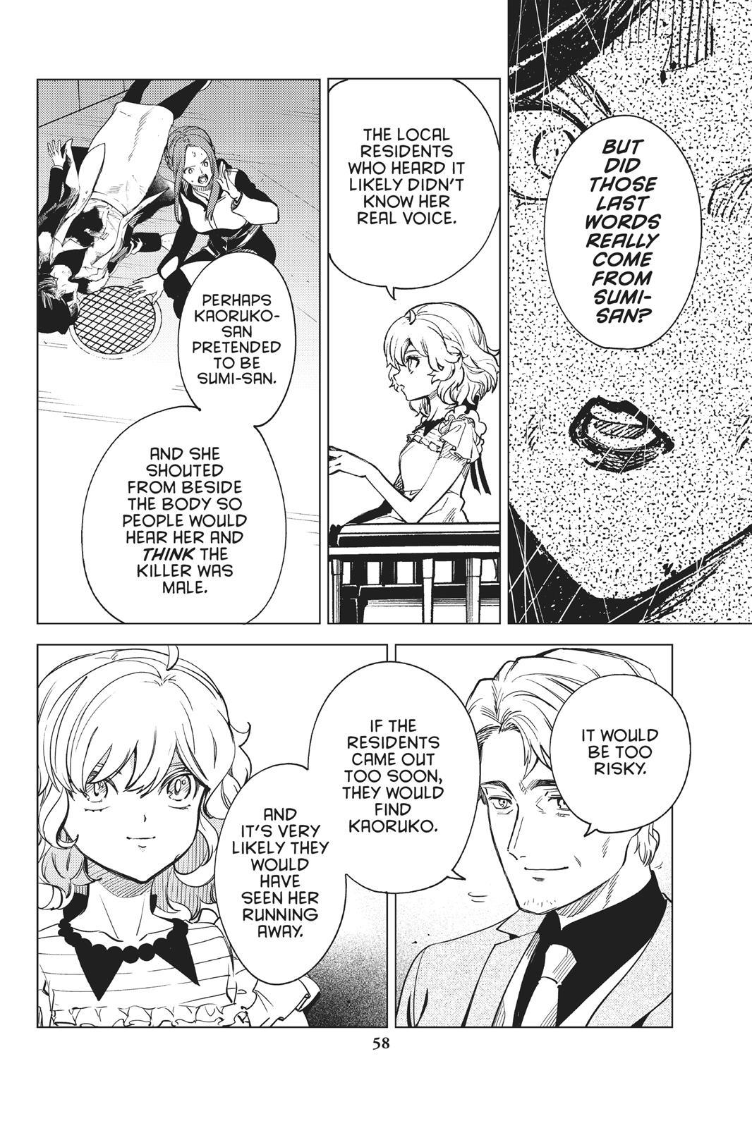 Kyokou Suiri chapter 26 page 59