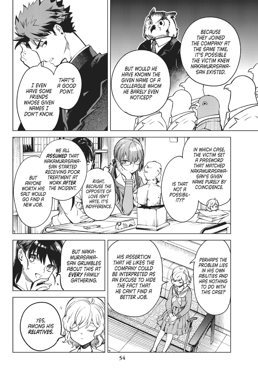 Kyokou Suiri chapter 29 page 55