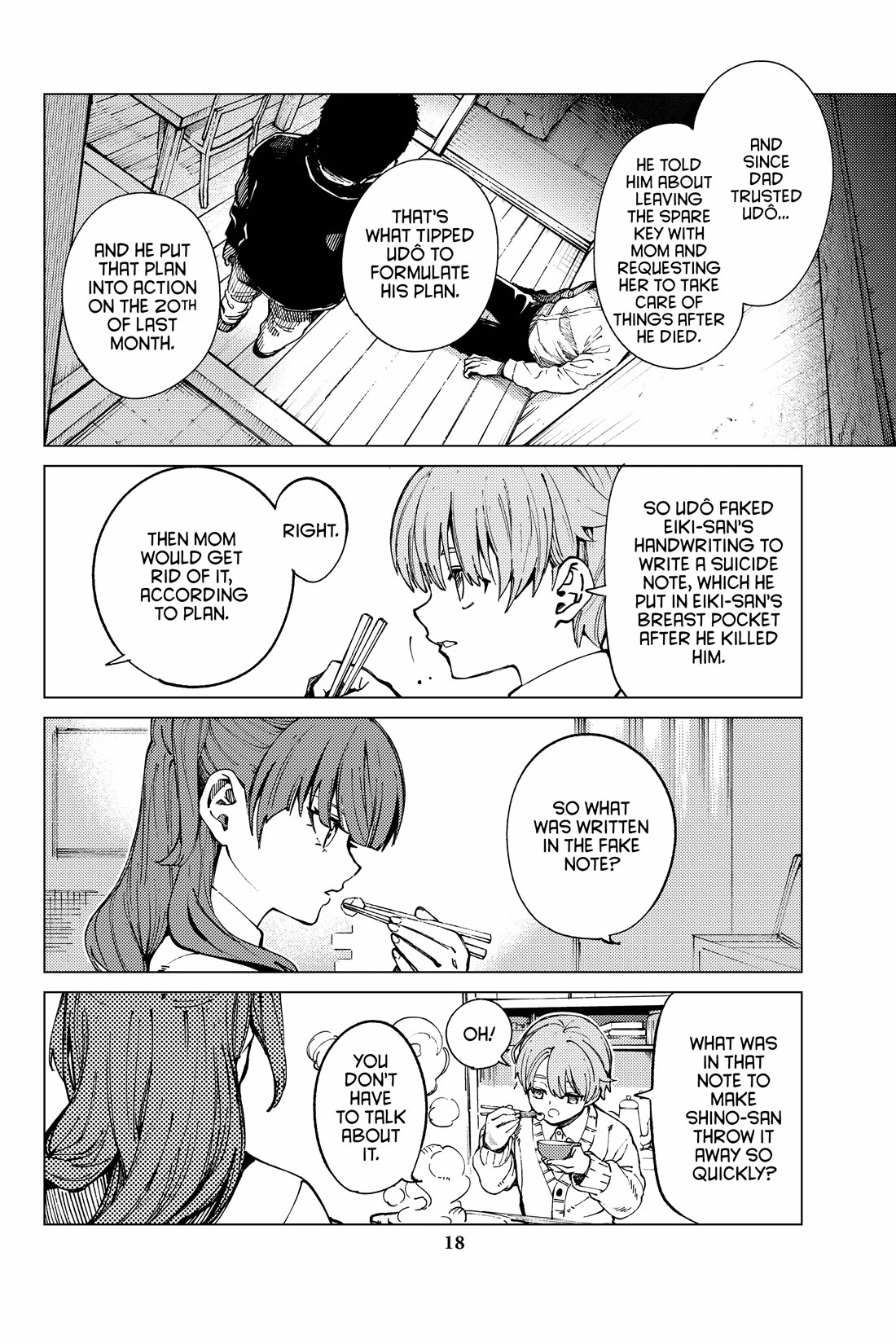 Kyokou Suiri chapter 66 page 19
