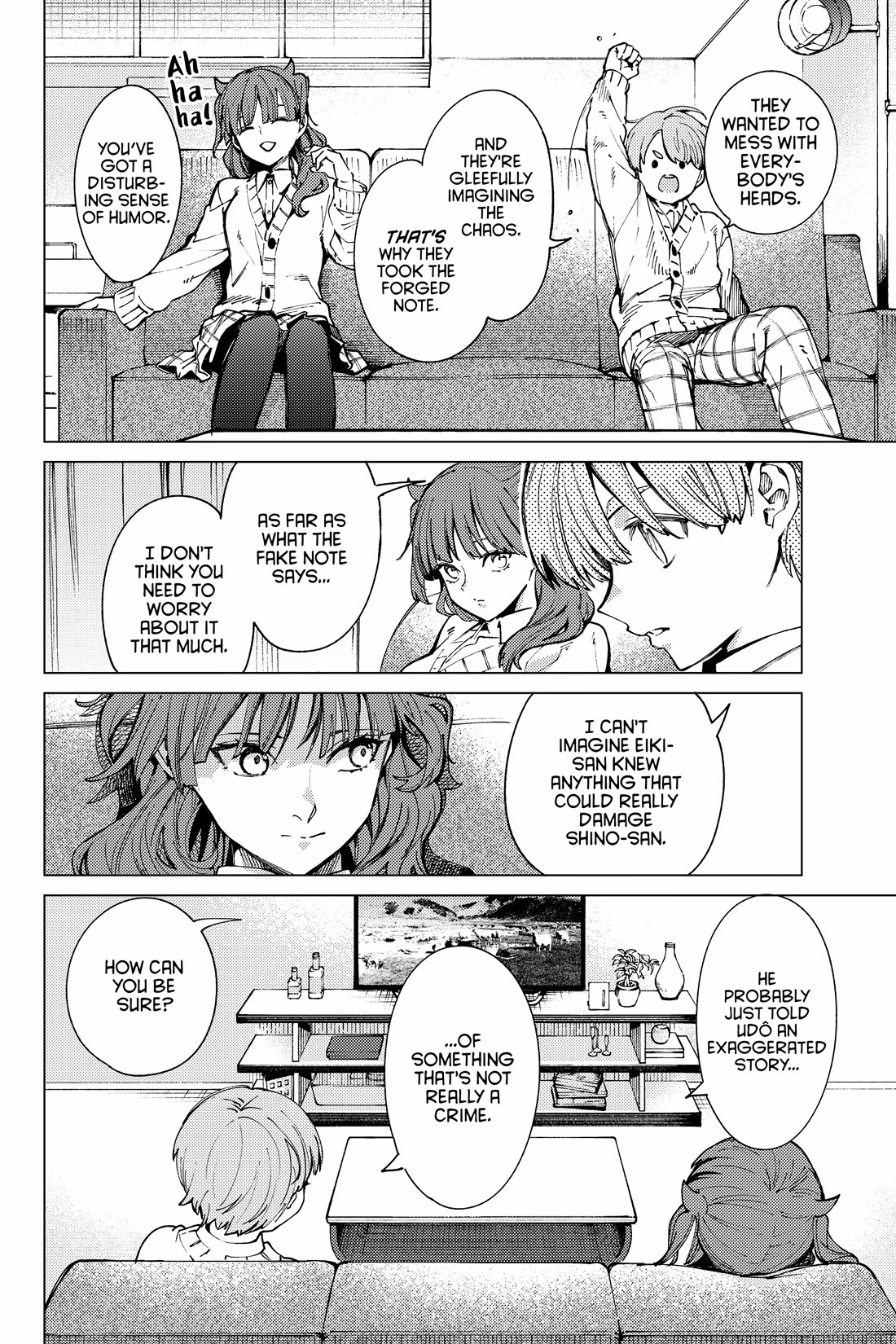 Kyokou Suiri chapter 66 page 27