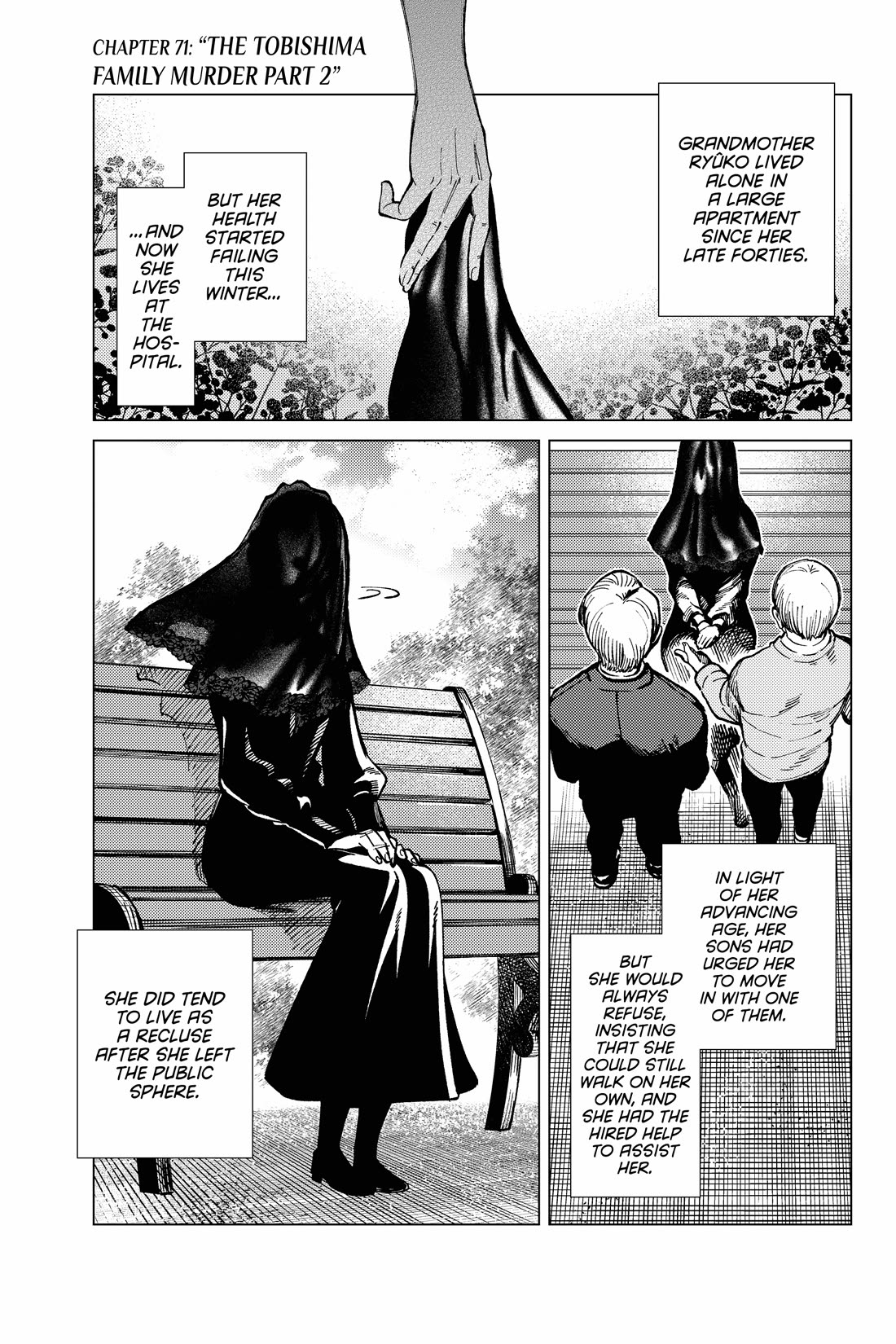 Kyokou Suiri chapter 71 page 1