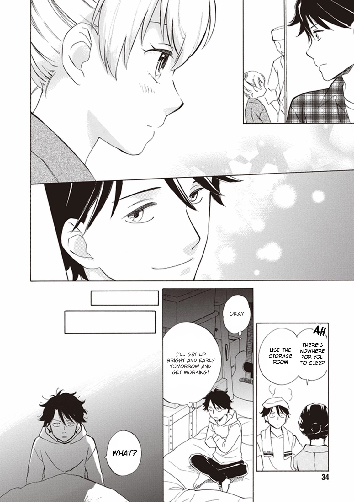 Kyoto & Wagashi & Family chapter 1 page 36