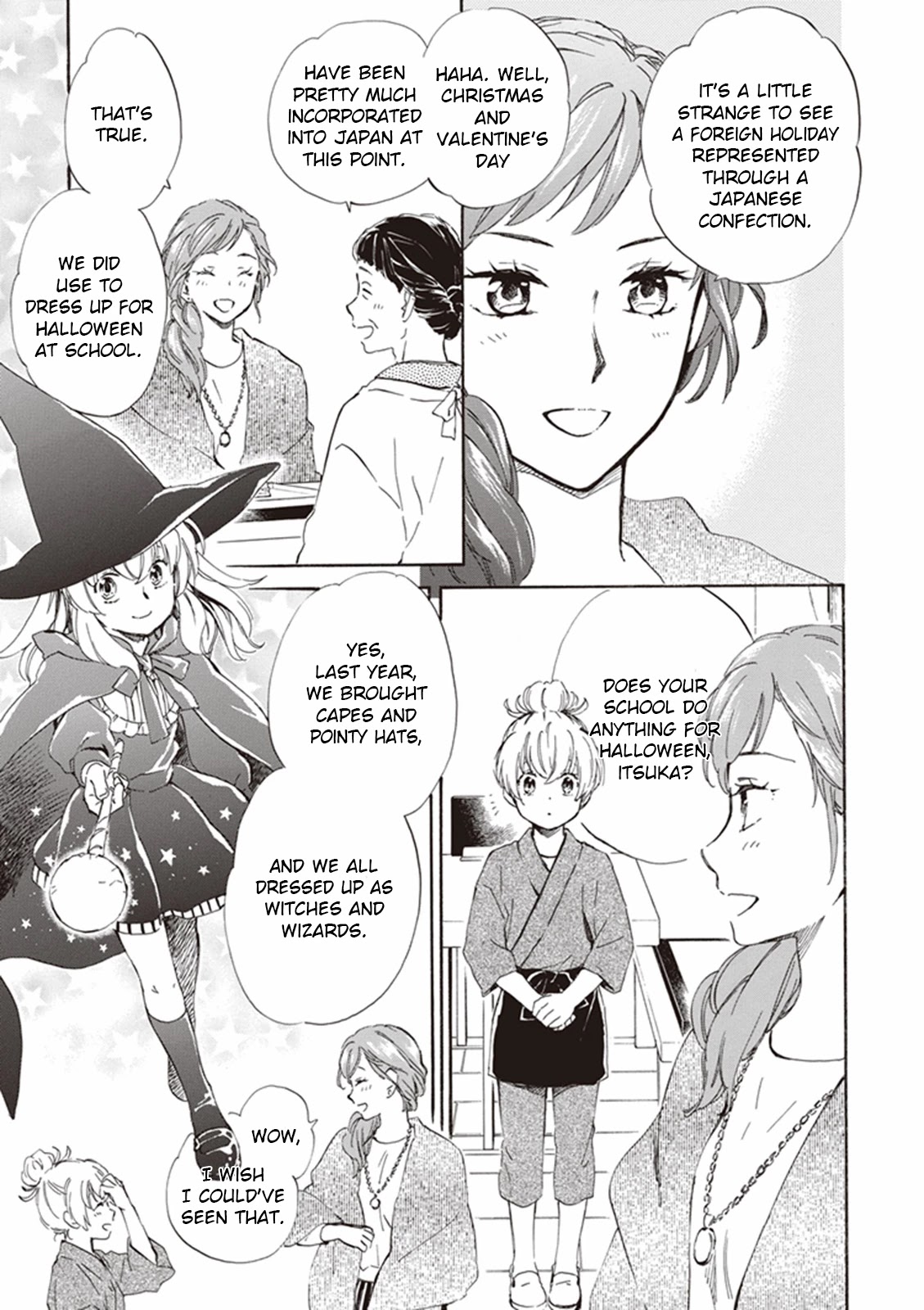 Kyoto & Wagashi & Family chapter 13 page 3