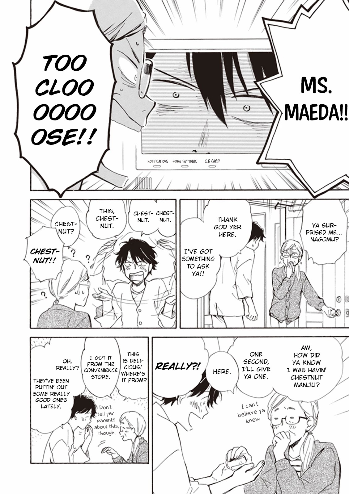 Kyoto & Wagashi & Family chapter 13 page 8