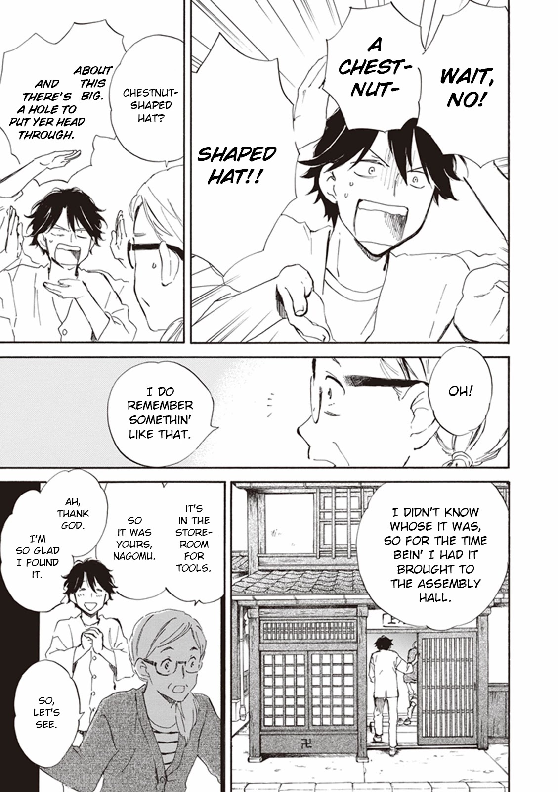 Kyoto & Wagashi & Family chapter 13 page 9