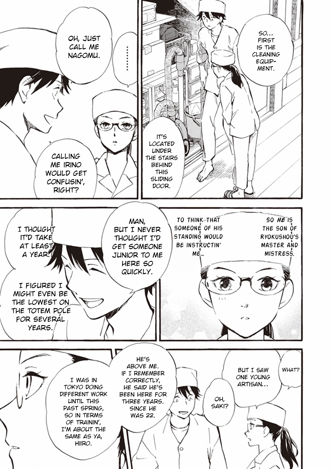 Kyoto & Wagashi & Family chapter 14 page 11