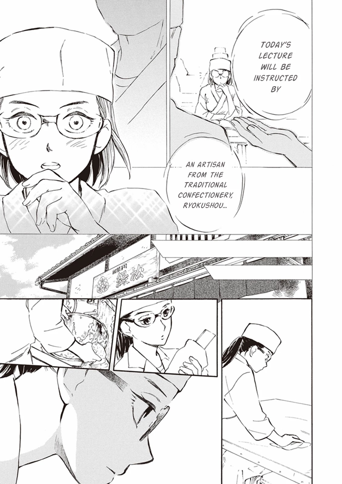 Kyoto & Wagashi & Family chapter 14 page 15