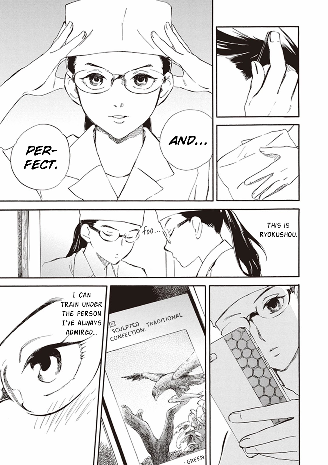 Kyoto & Wagashi & Family chapter 14 page 9