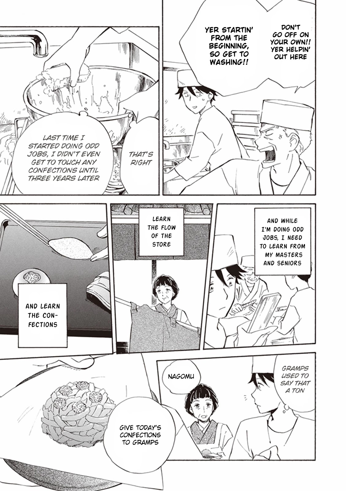 Kyoto & Wagashi & Family chapter 2 page 11