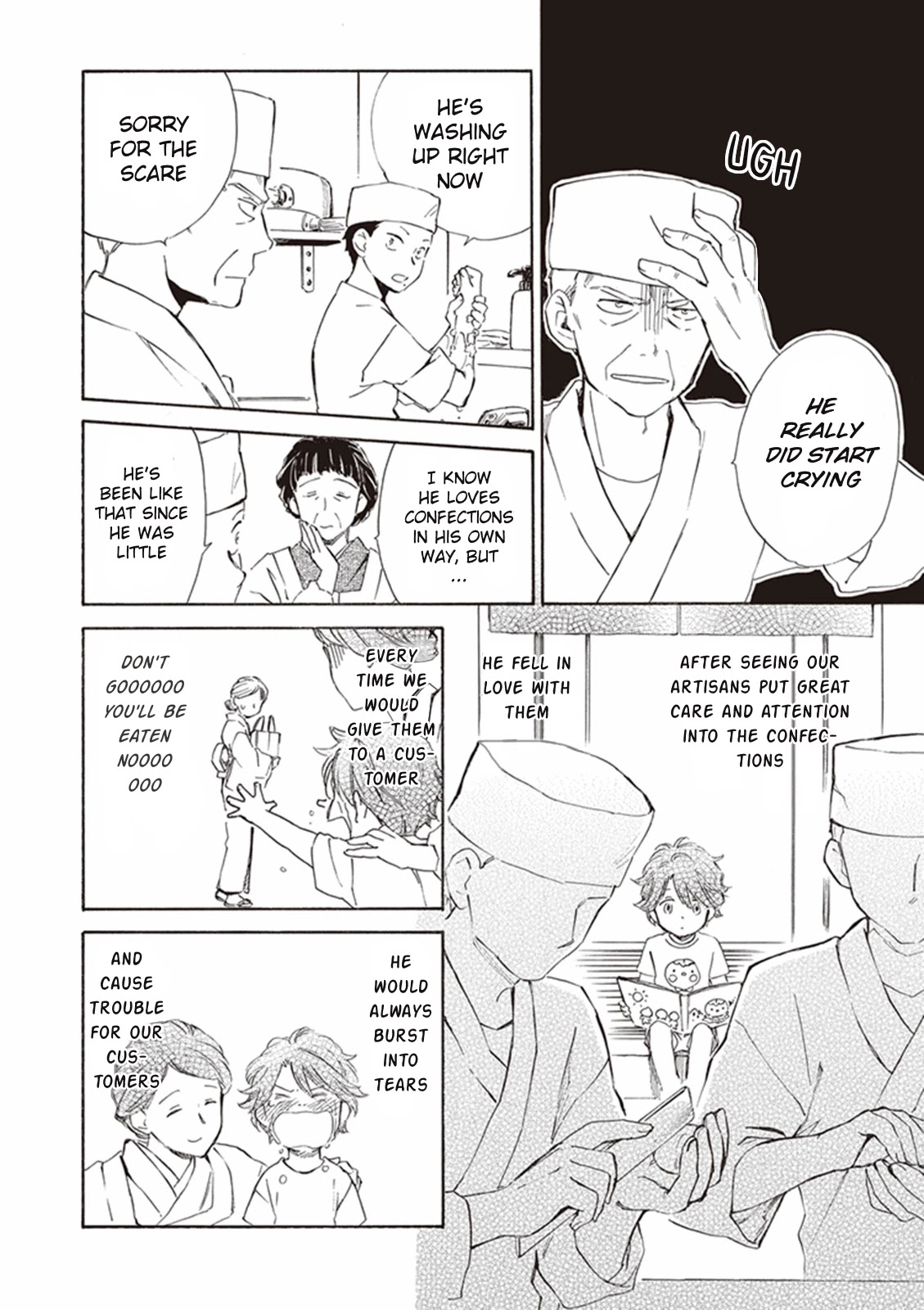 Kyoto & Wagashi & Family chapter 2 page 16