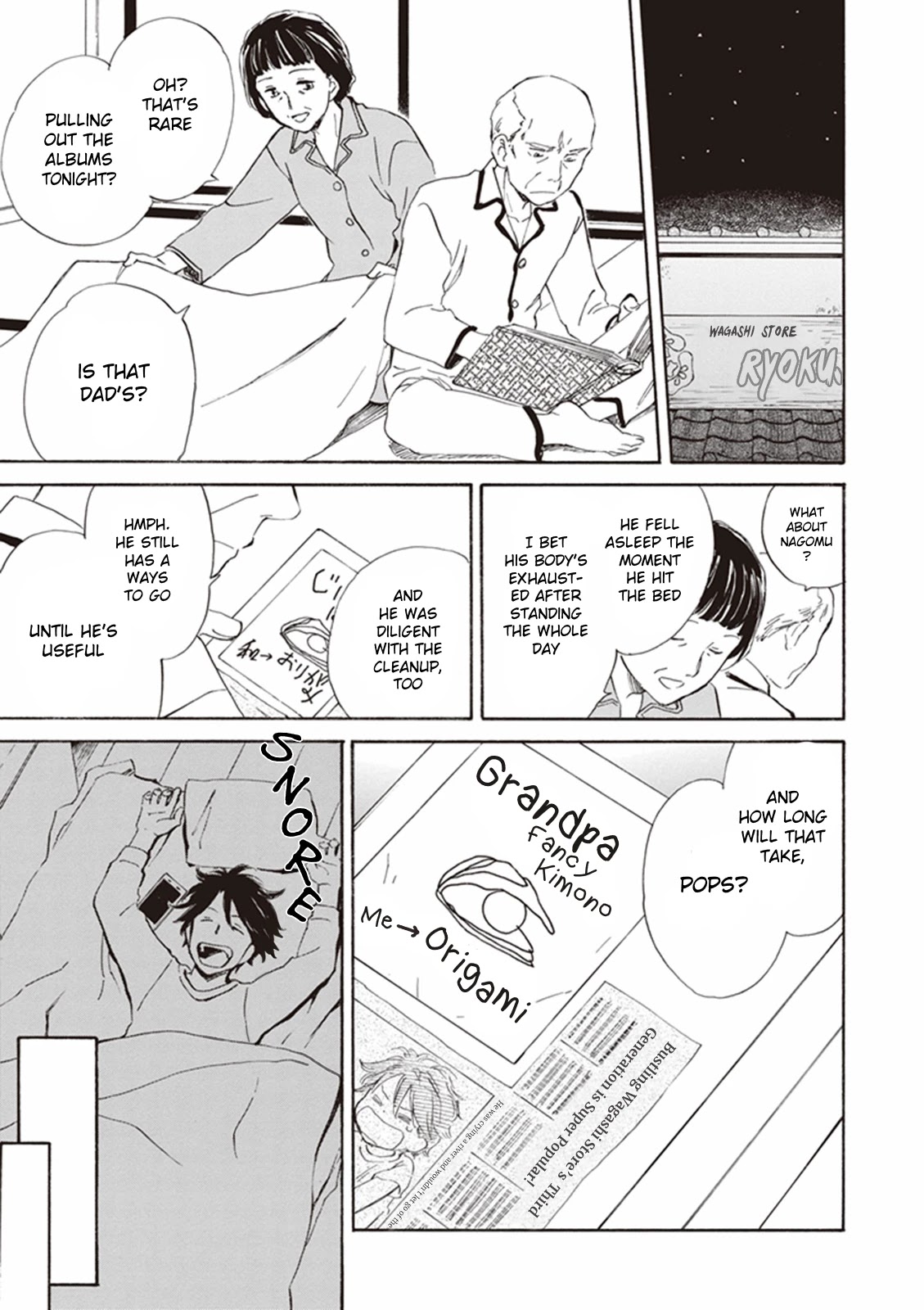 Kyoto & Wagashi & Family chapter 2 page 31